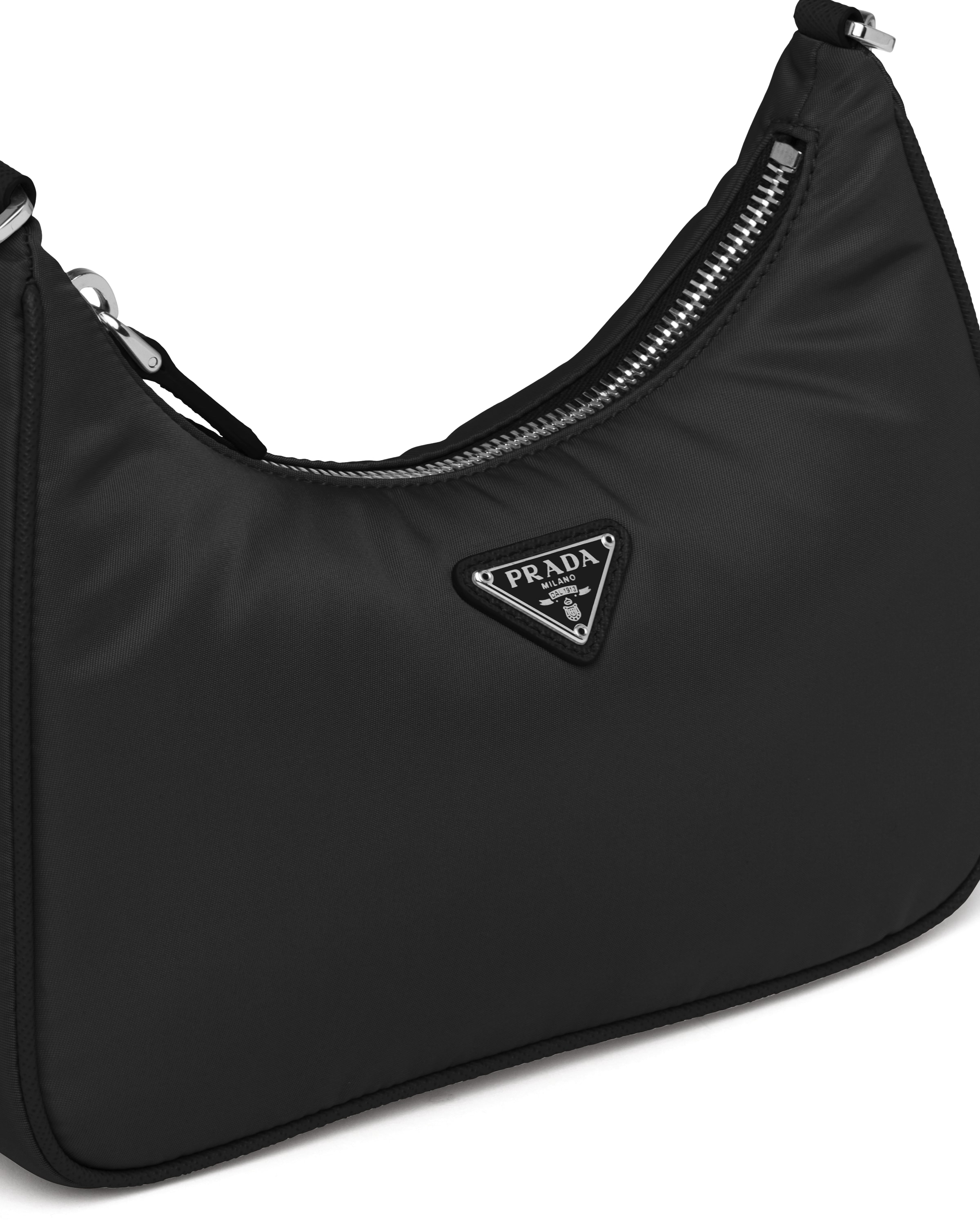 Sac bandoulière Prada ReEdition 2005 en nylon Noir Prada