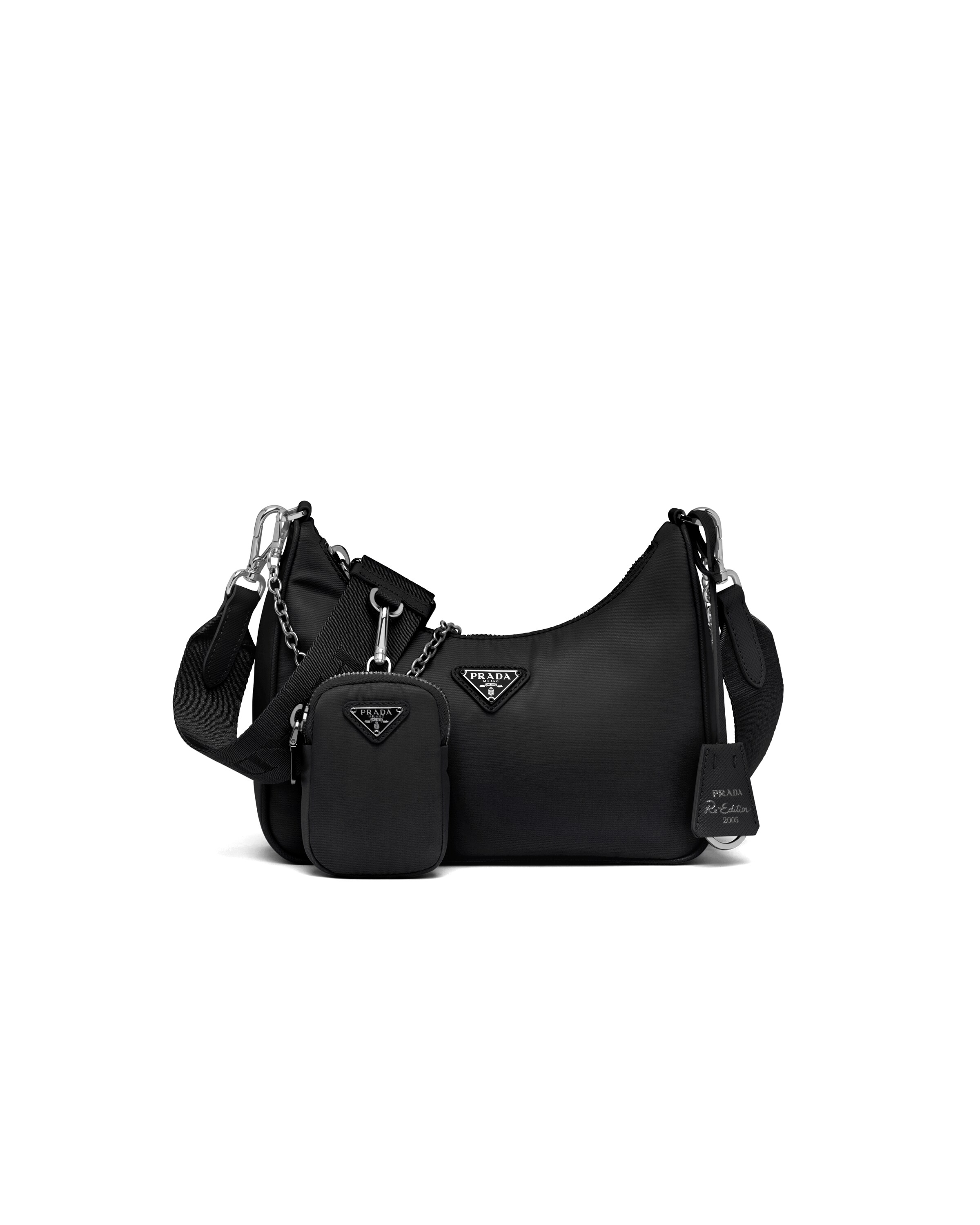 Black Prada ReEdition 2005 nylon bag Prada