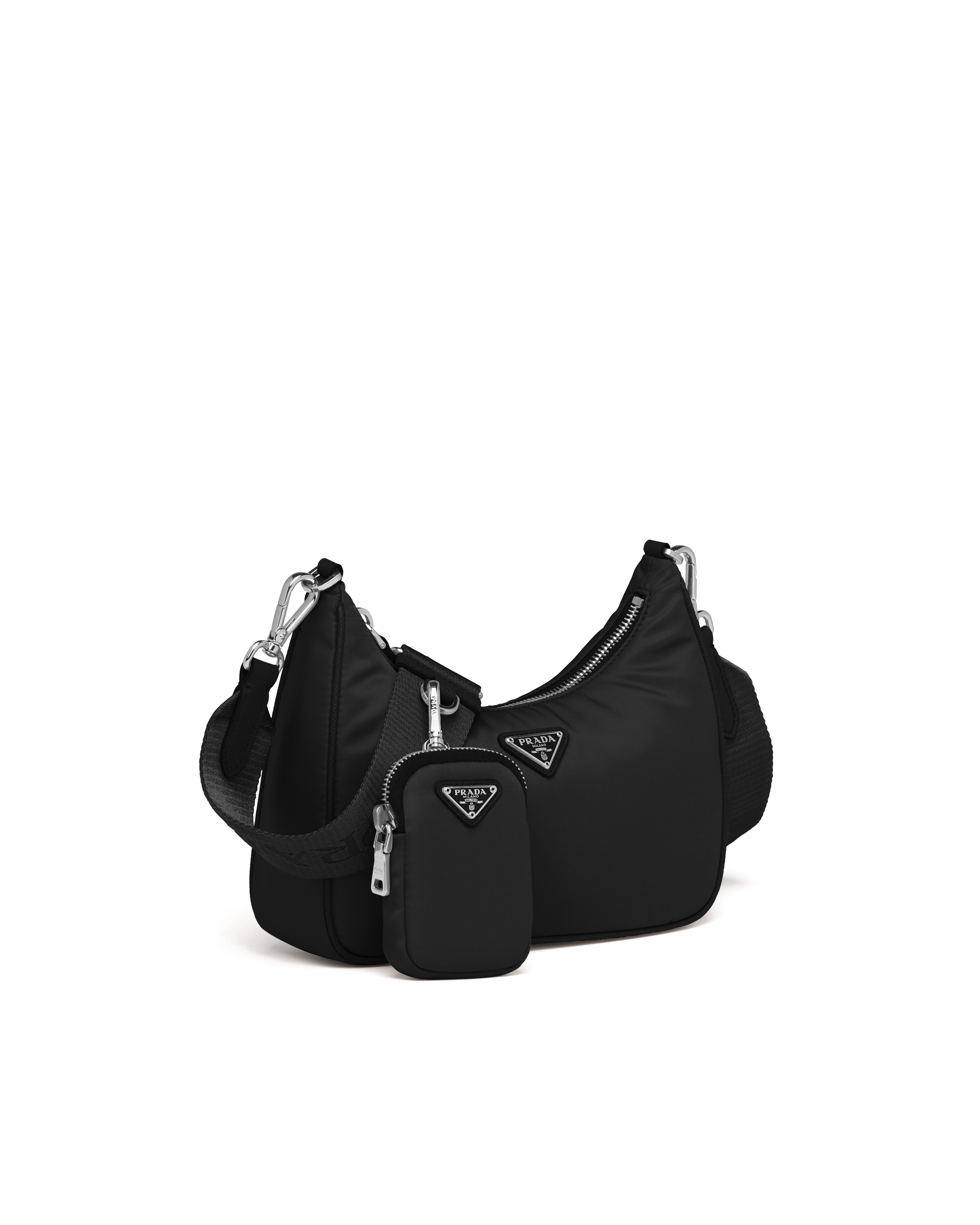 Prada black nylon crossbody shop