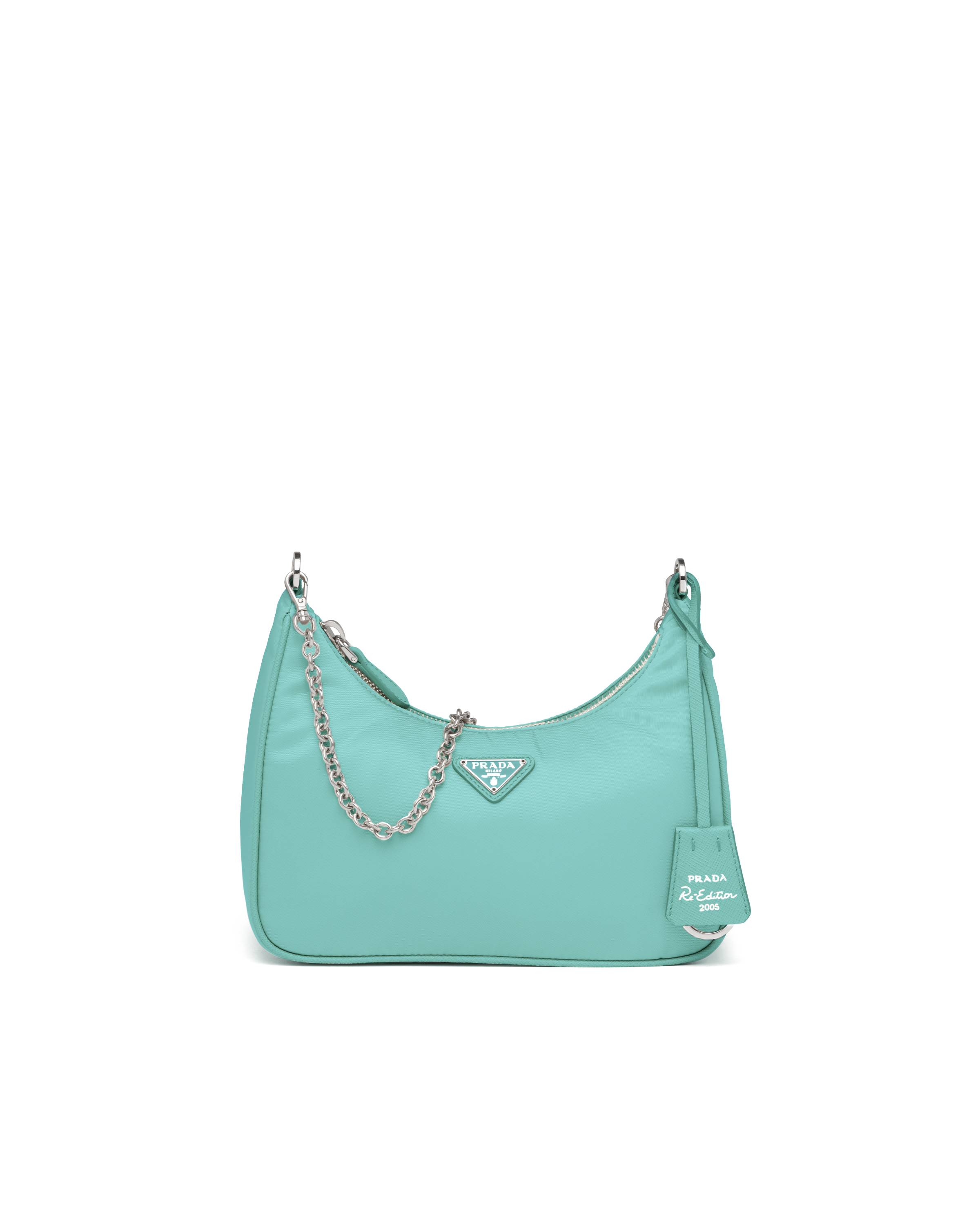 prada nylon bag green