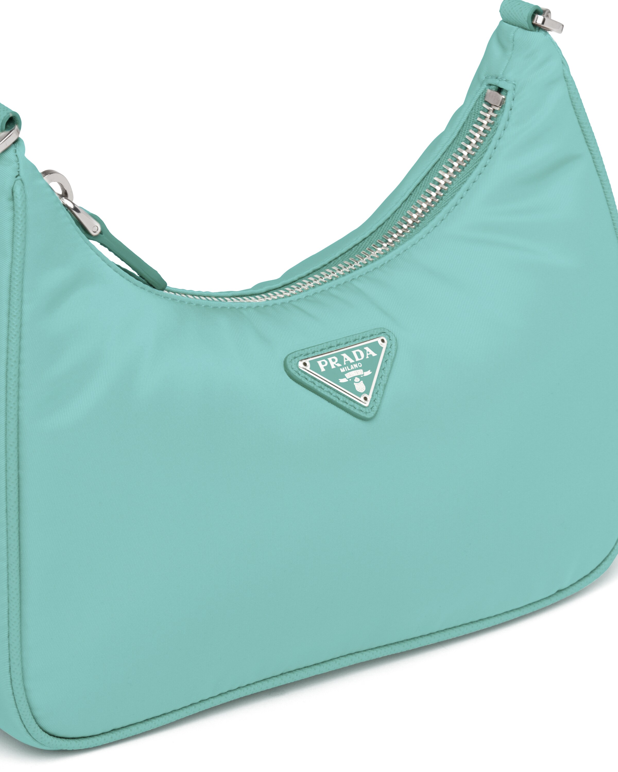 Jade Green Prada ReEdition 2005 Nylon Bag Prada