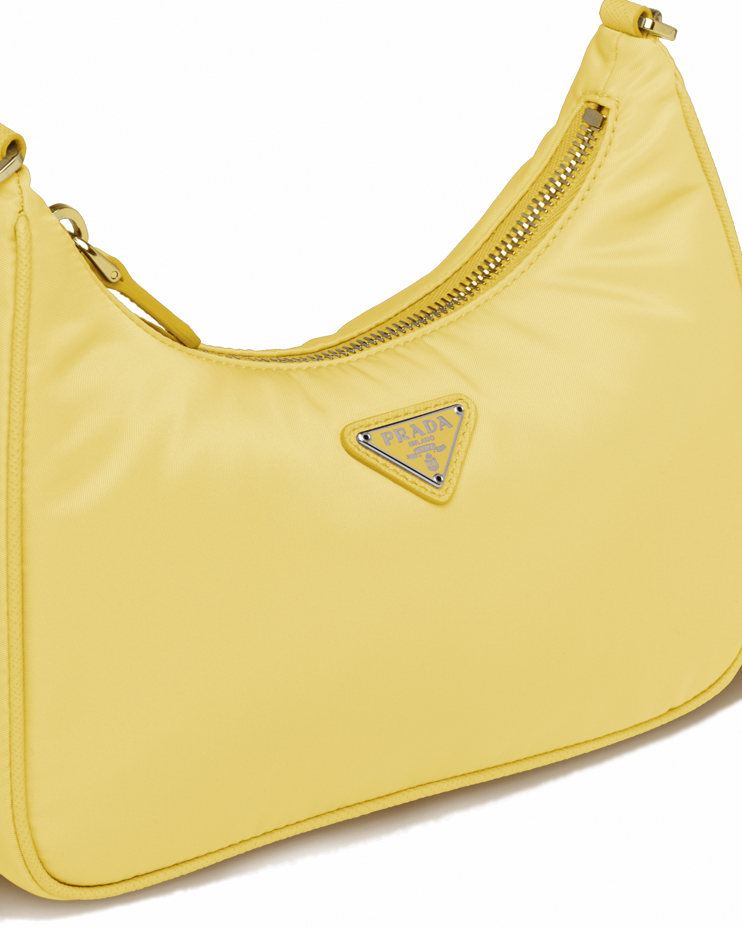 prada yellow shoulder bag