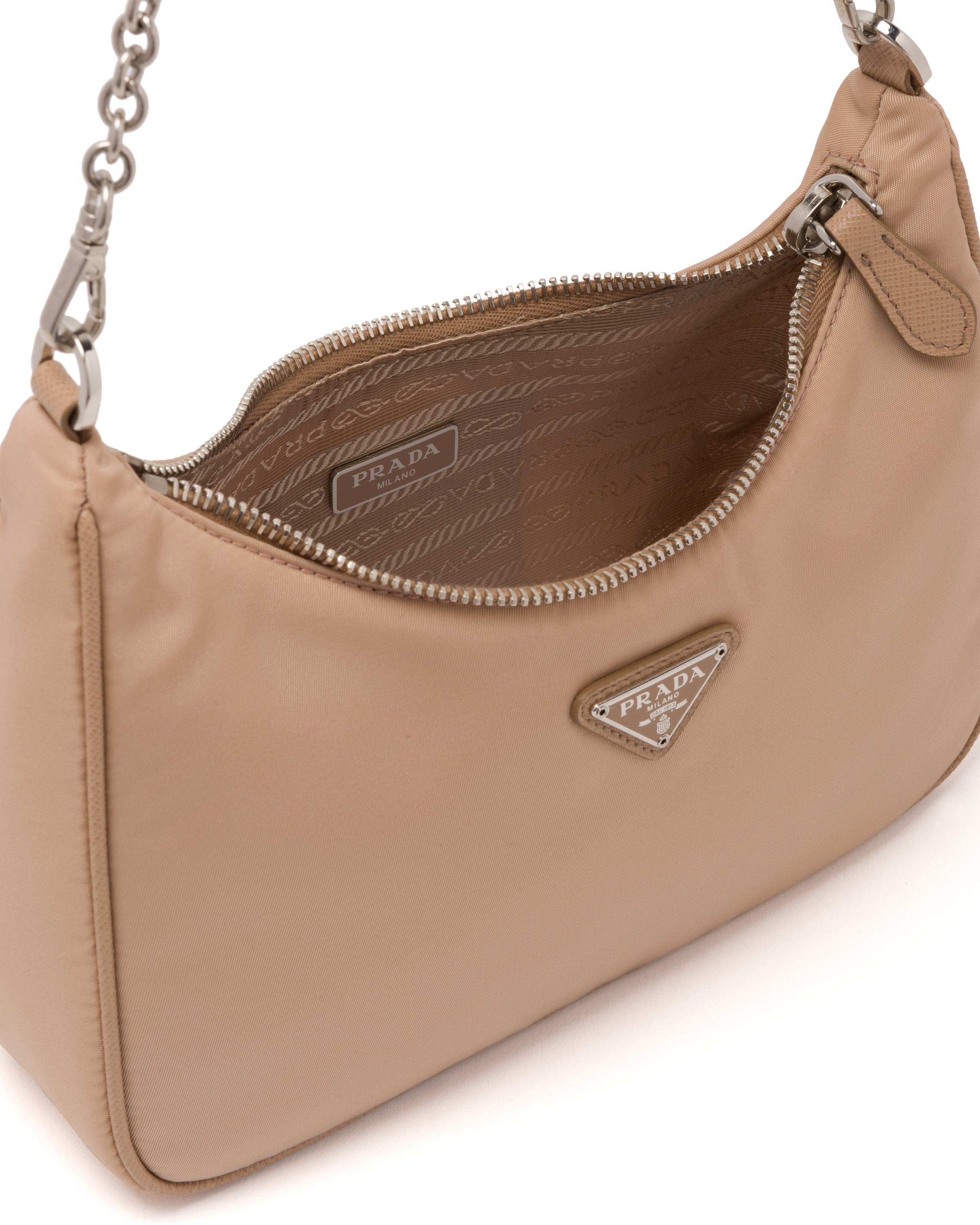 prada handbag beige