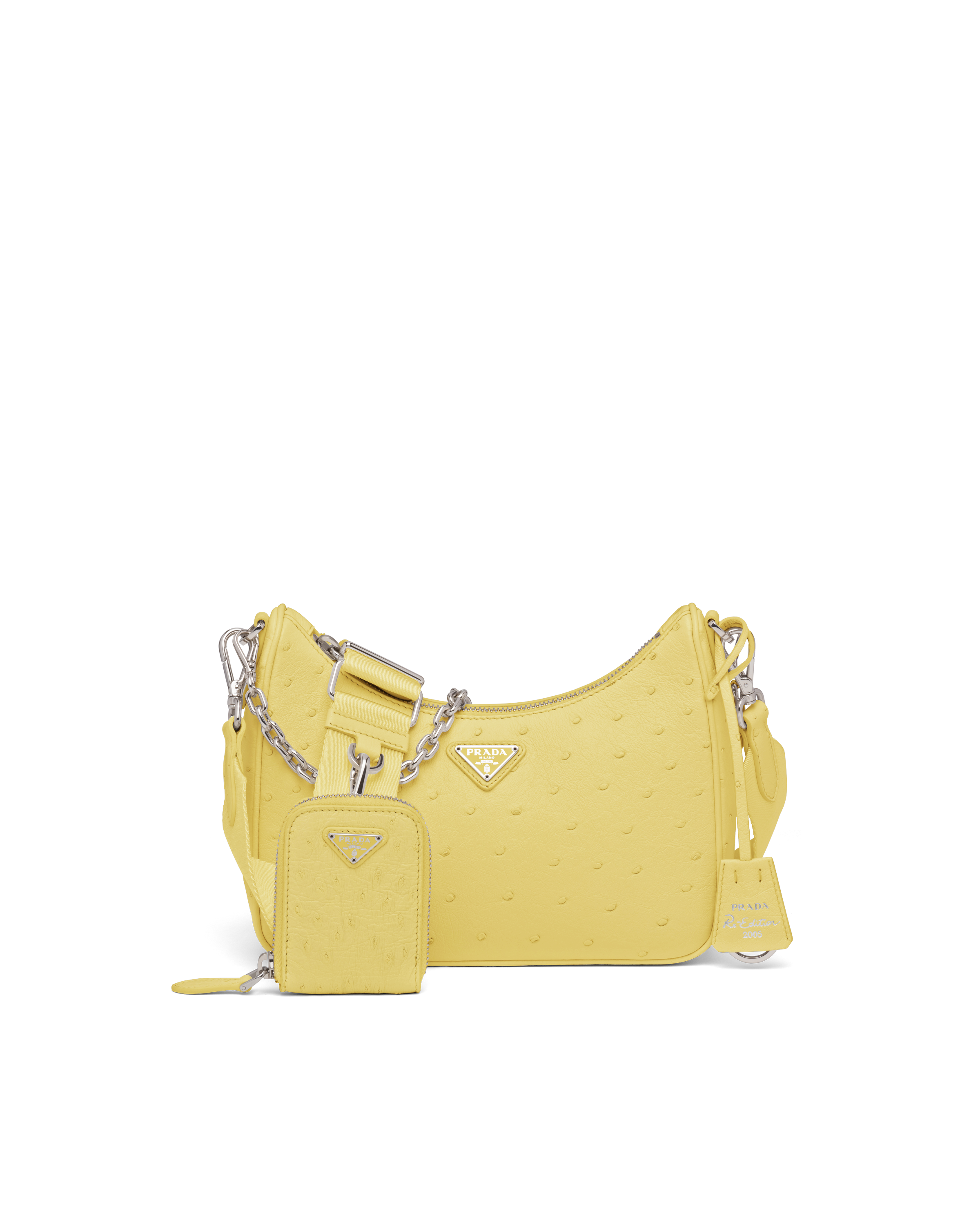 Pineapple Re-Edition 2005 ostrich leather bag | Prada Pineapple Re-Edition 2005 ostrich leather bag | Prada