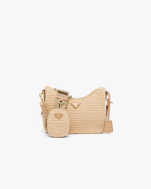 raffia pouch