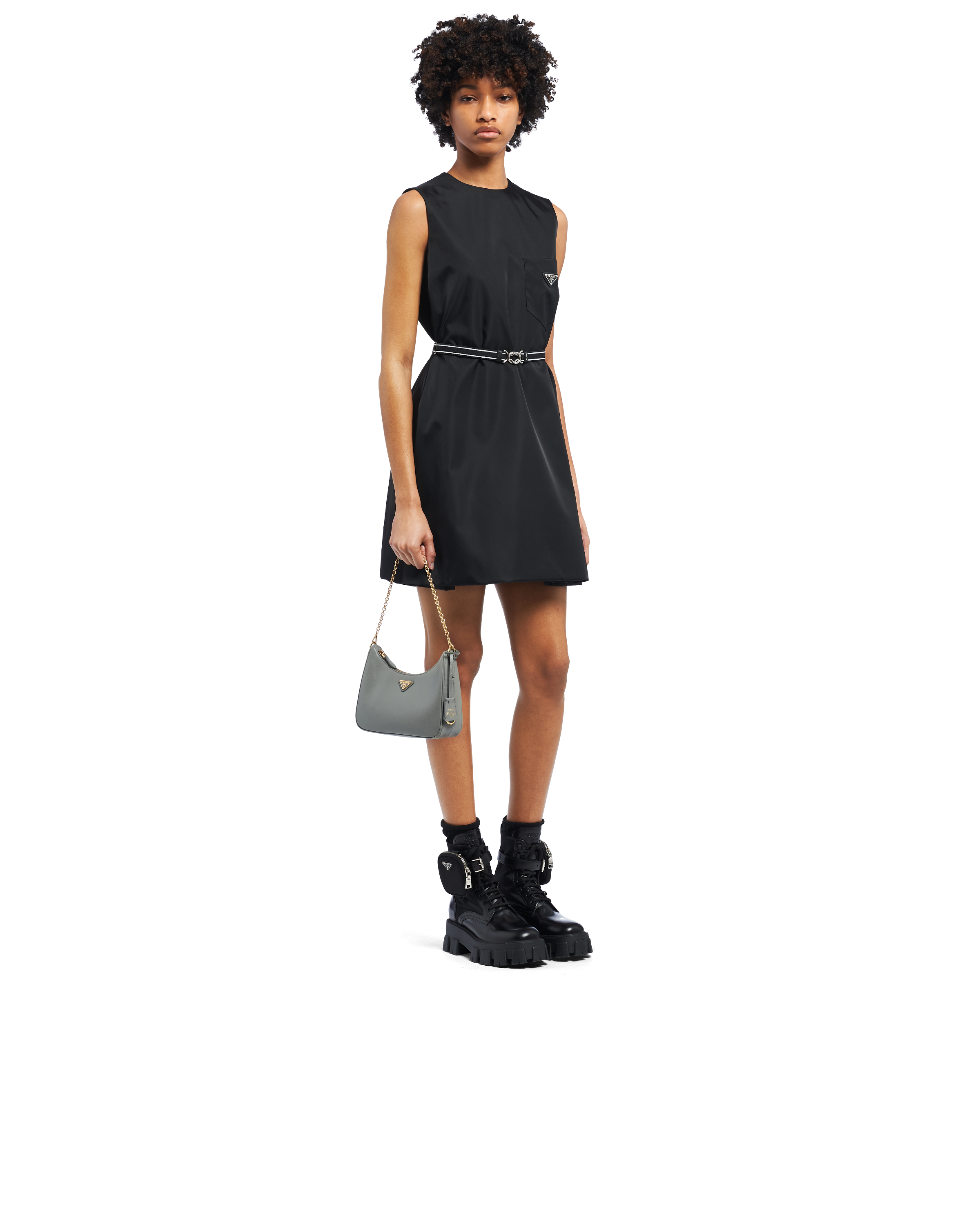 Slate Prada ReEdition 2005 Saffiano leather bag Prada