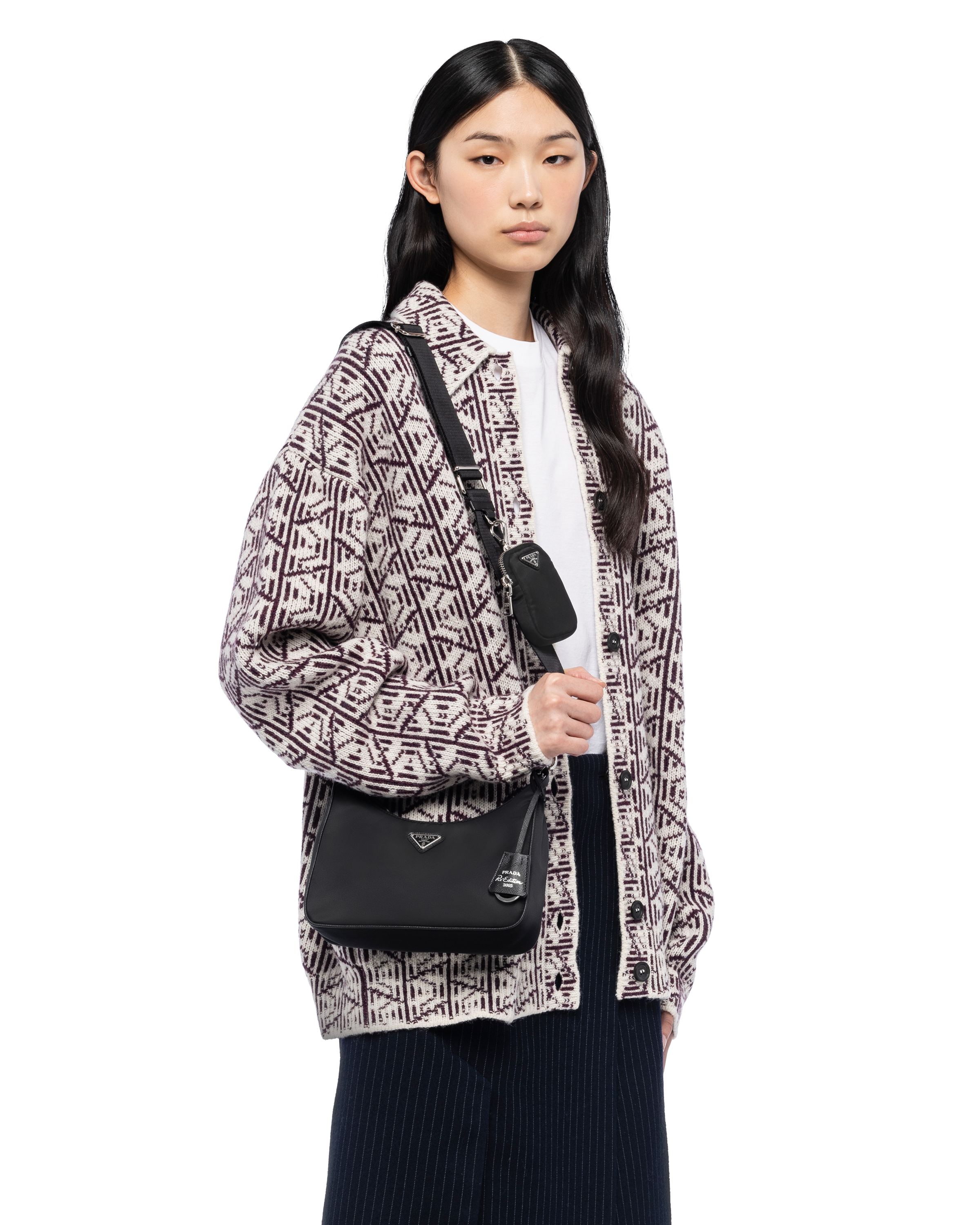 prada black nylon