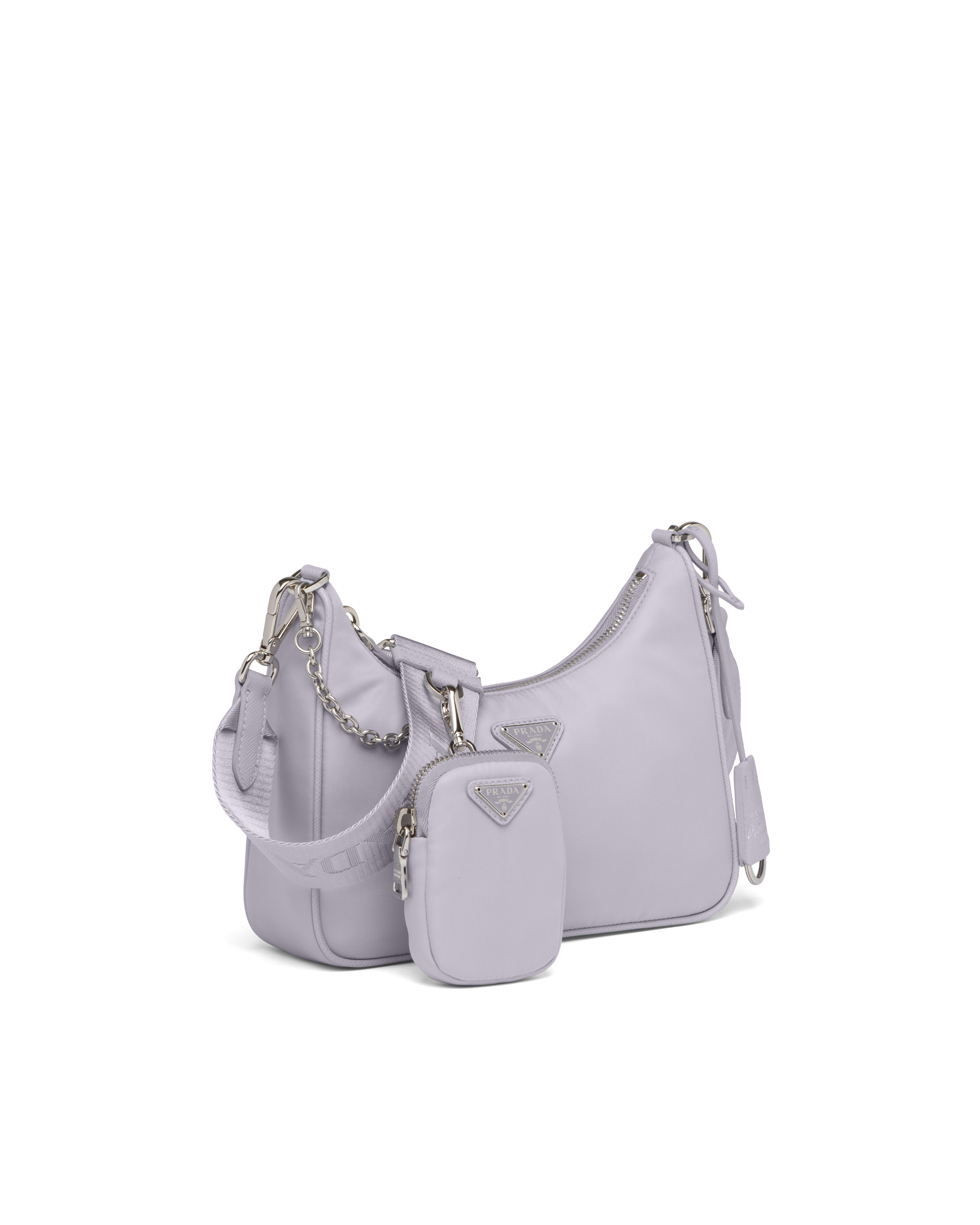 Prada purple nylon 2025 bag