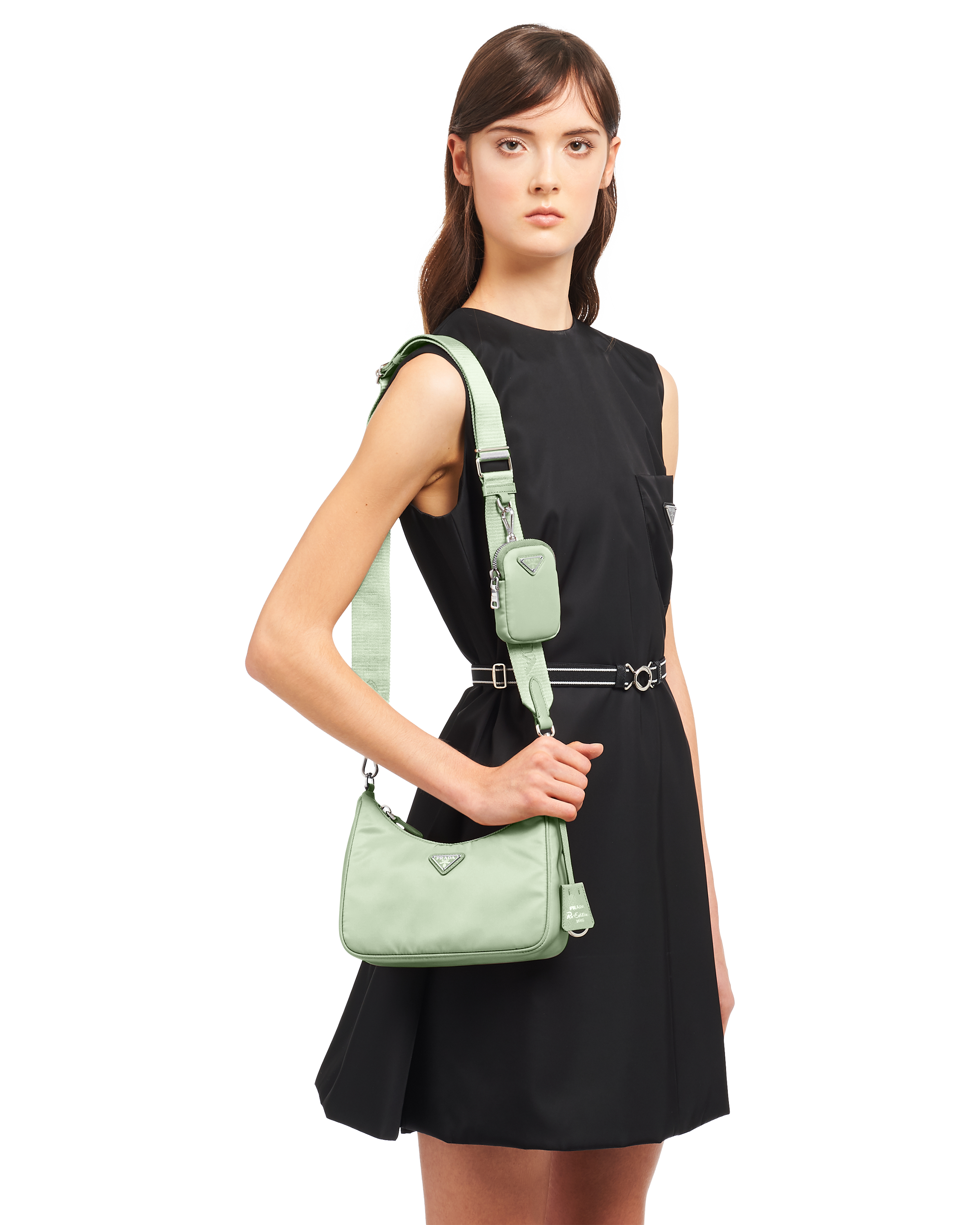 PRADA RE-EDITION BAG SAFFIANO LEATHER OUTFIT