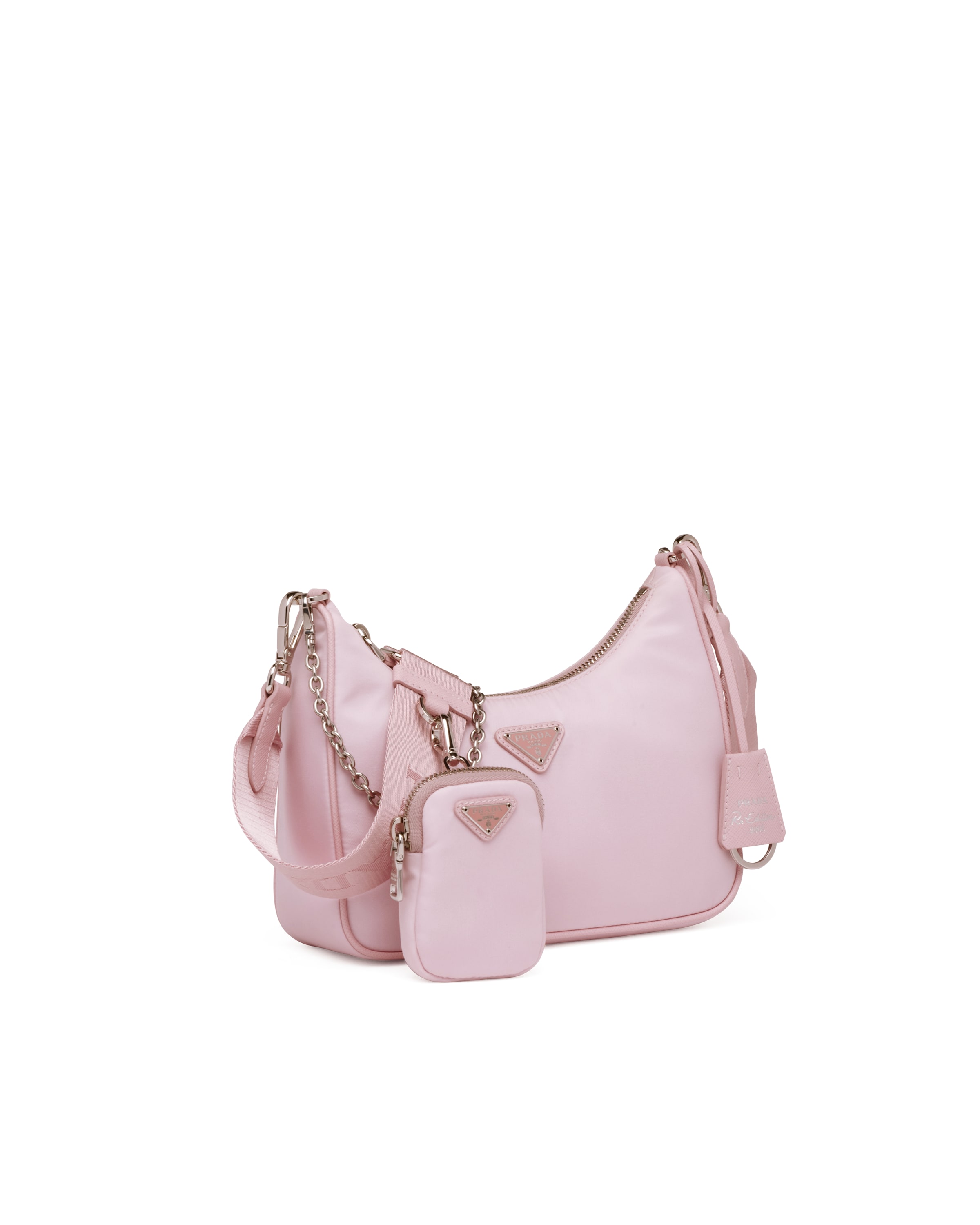 Alabaster Pink Prada ReEdition 2005 ReNylon bag Prada