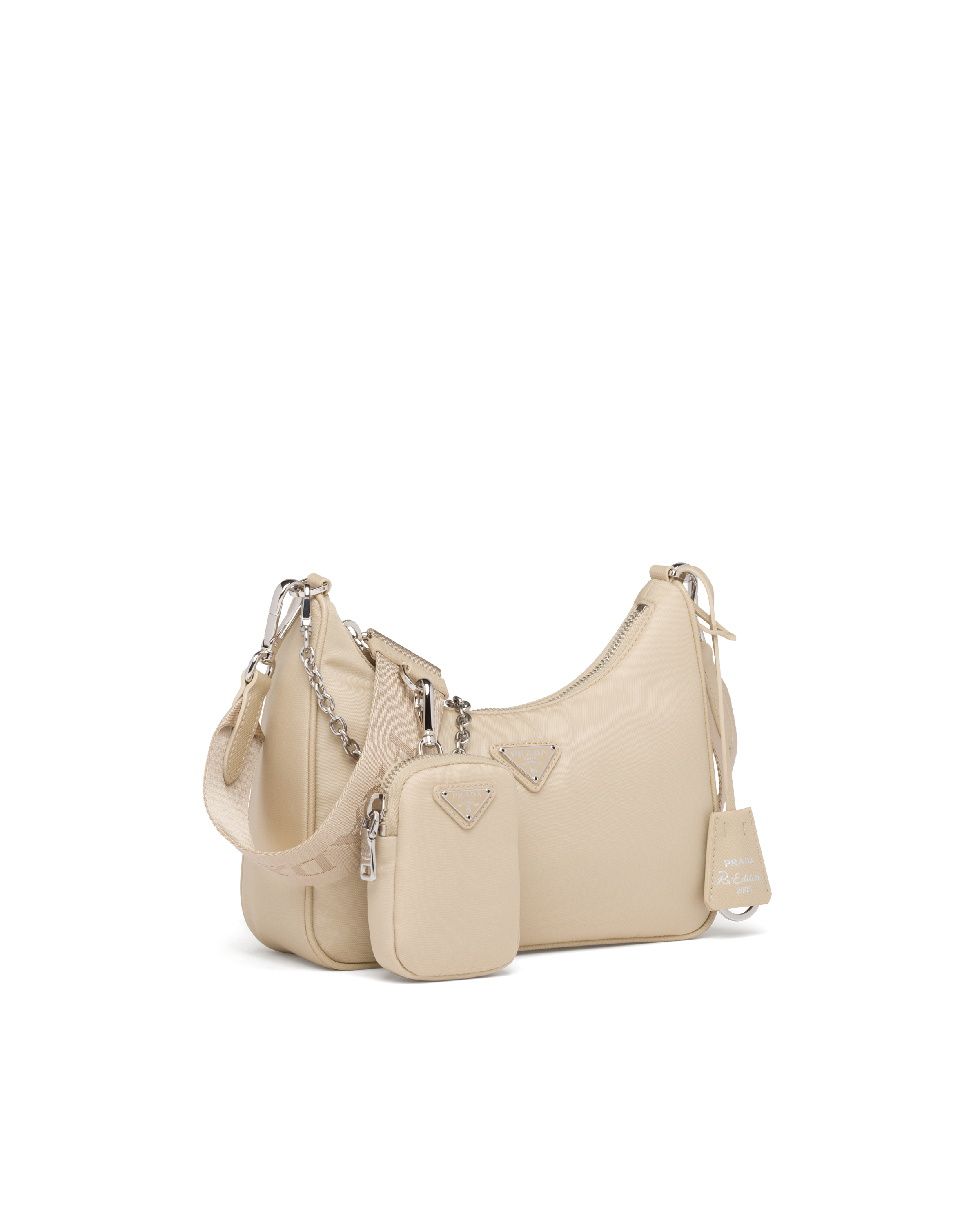 prada beige nylon bag