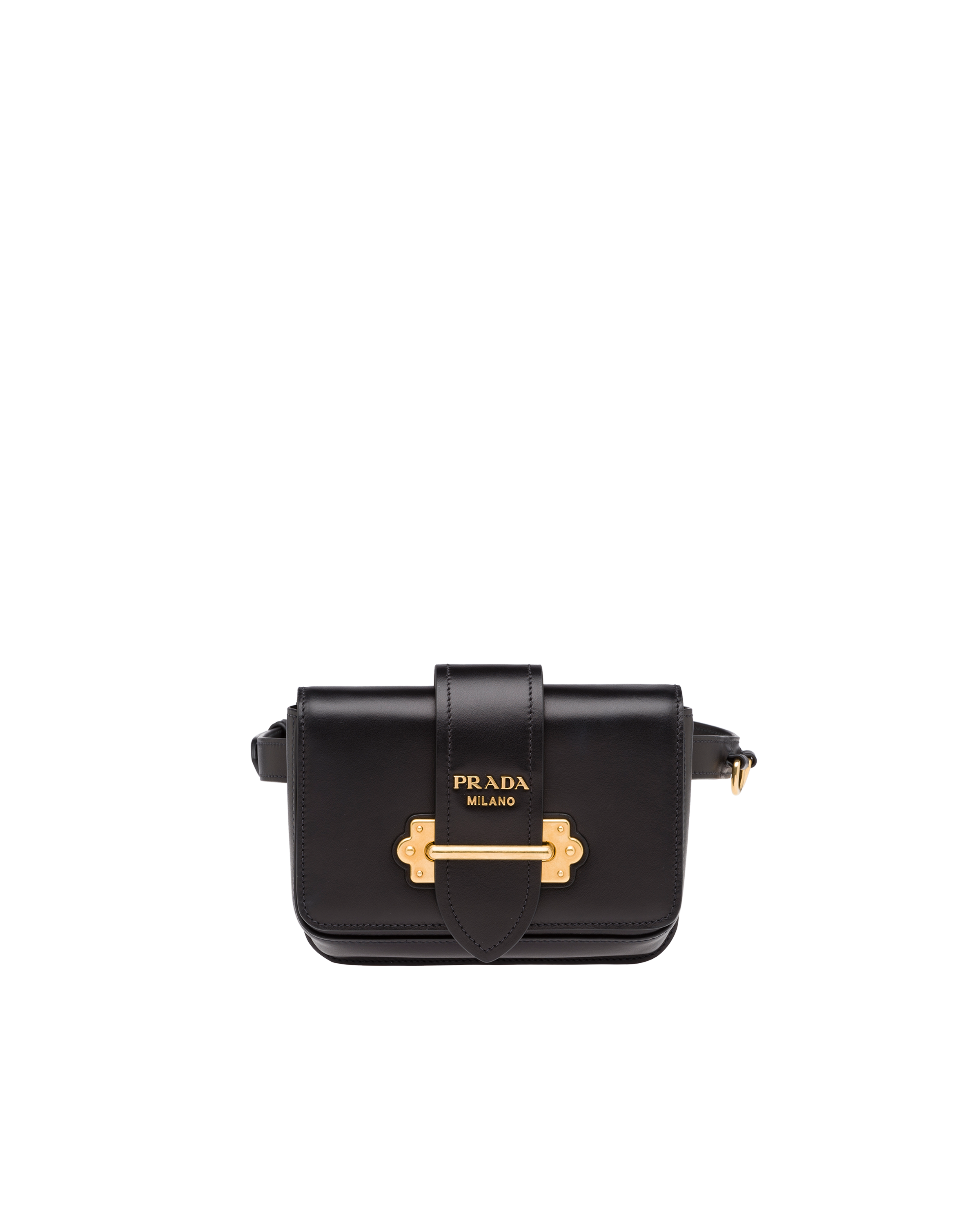 prada fanny pack leather