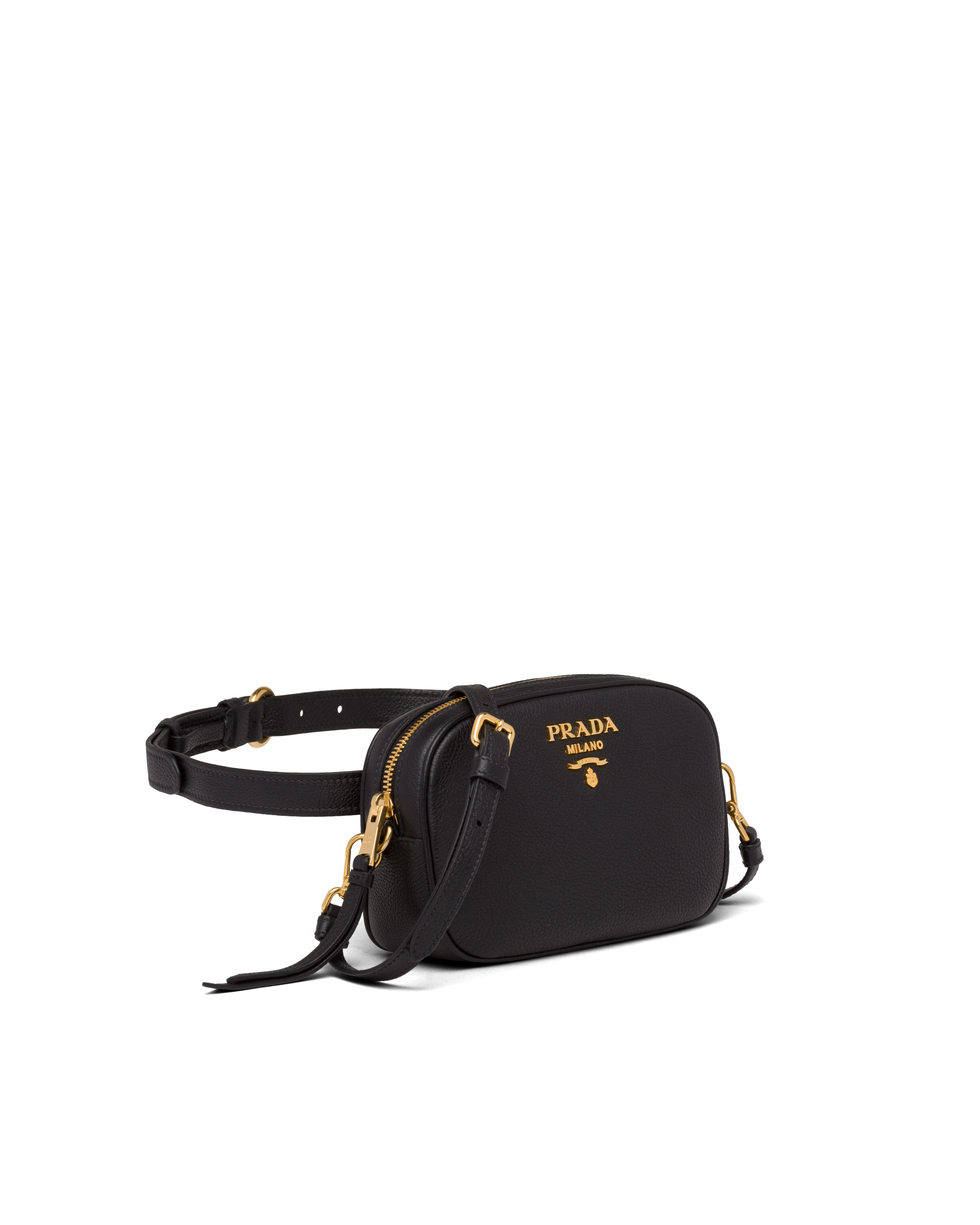 prada leather belt bag