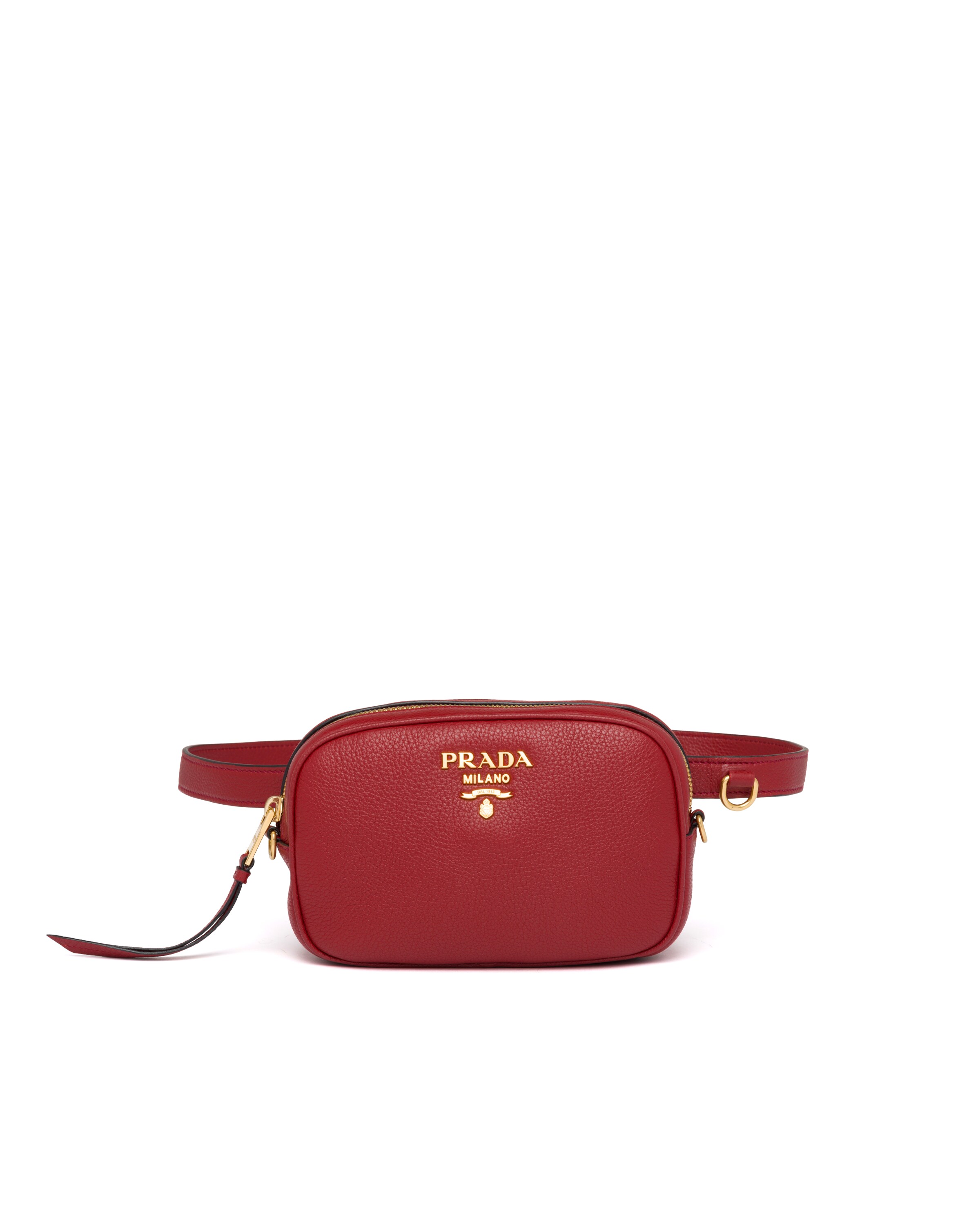 Leather belt bag Prada