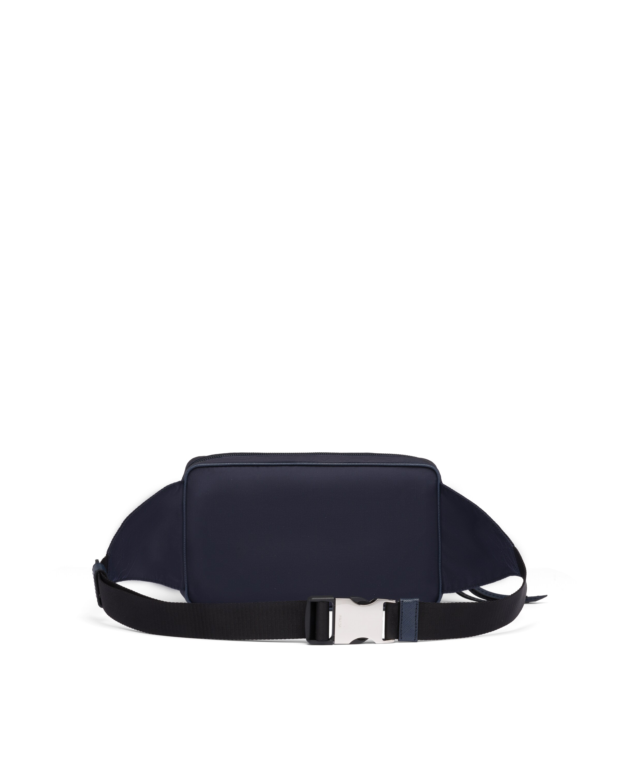 Blue/ Black Nylon Belt Bag Prada