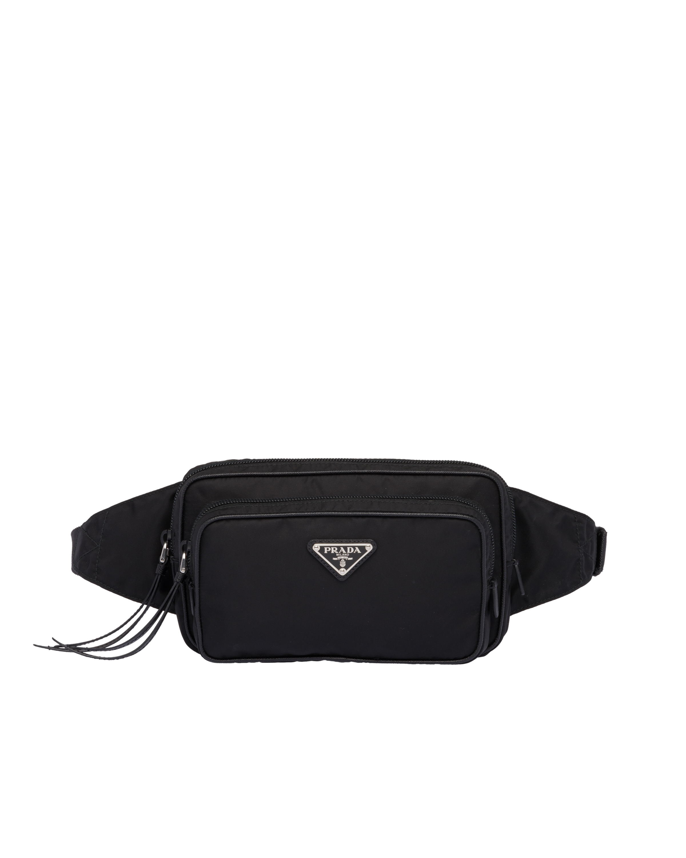 Black Re-Nylon belt bag | Prada Black Re-Nylon belt bag | Prada
