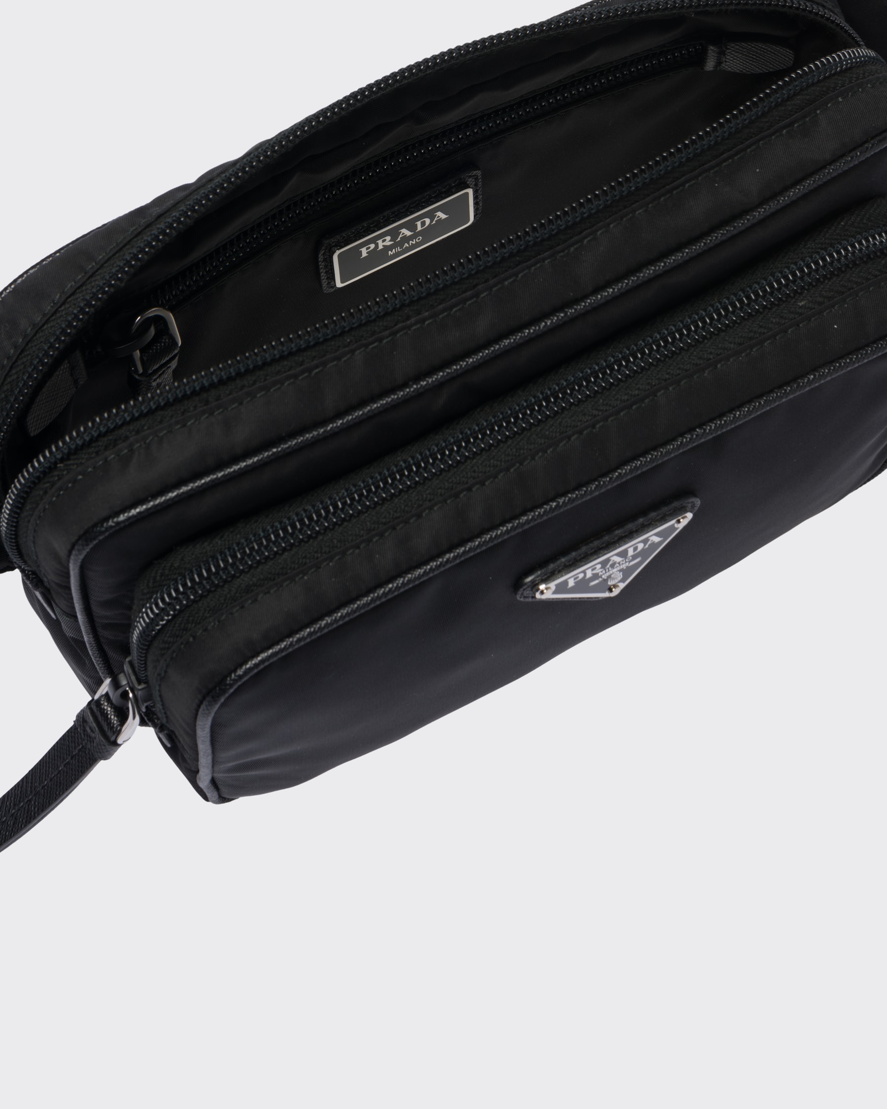 Prada Black Polyester Thin Belt main image 1