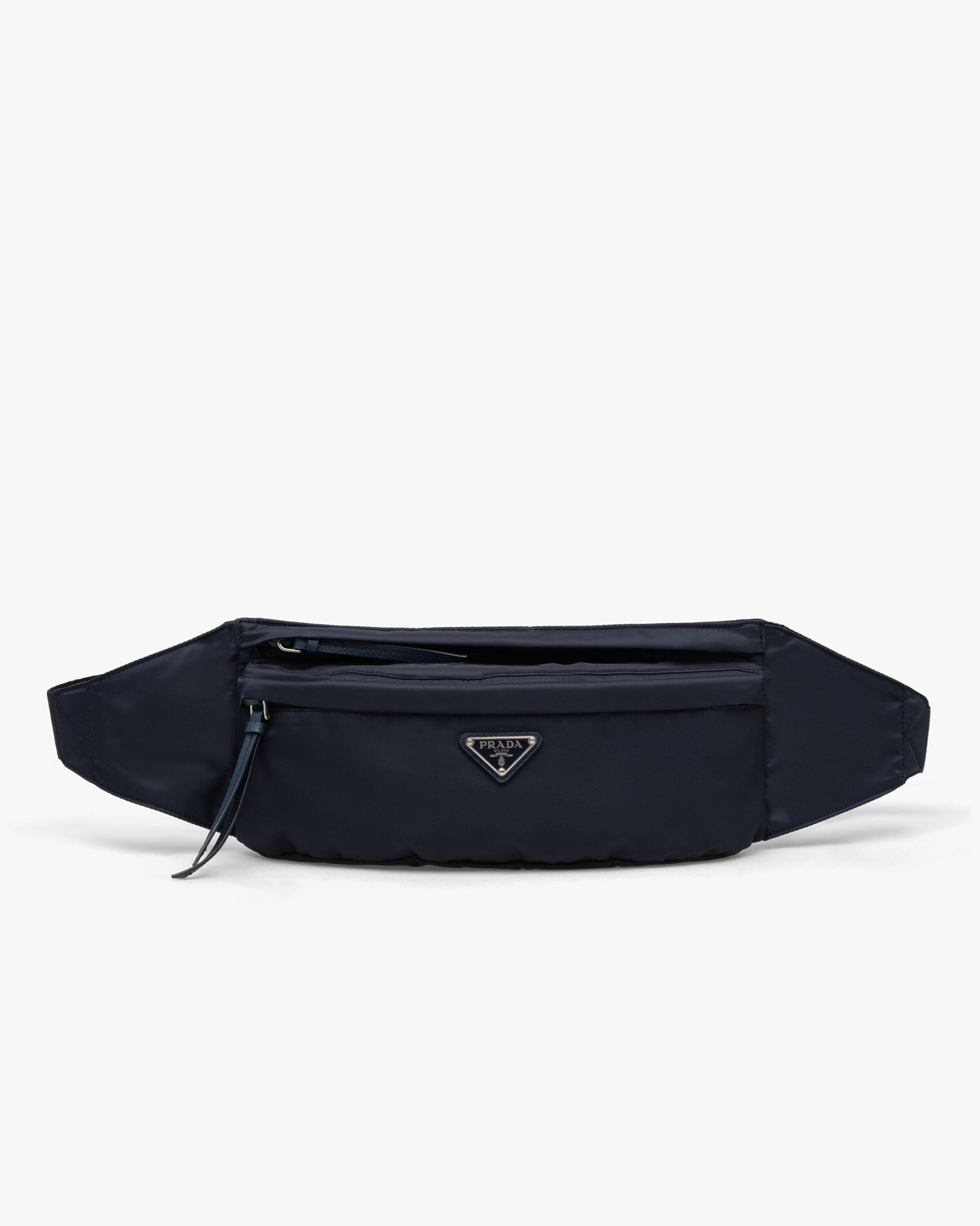 Navy Nylon Belt Bag Prada