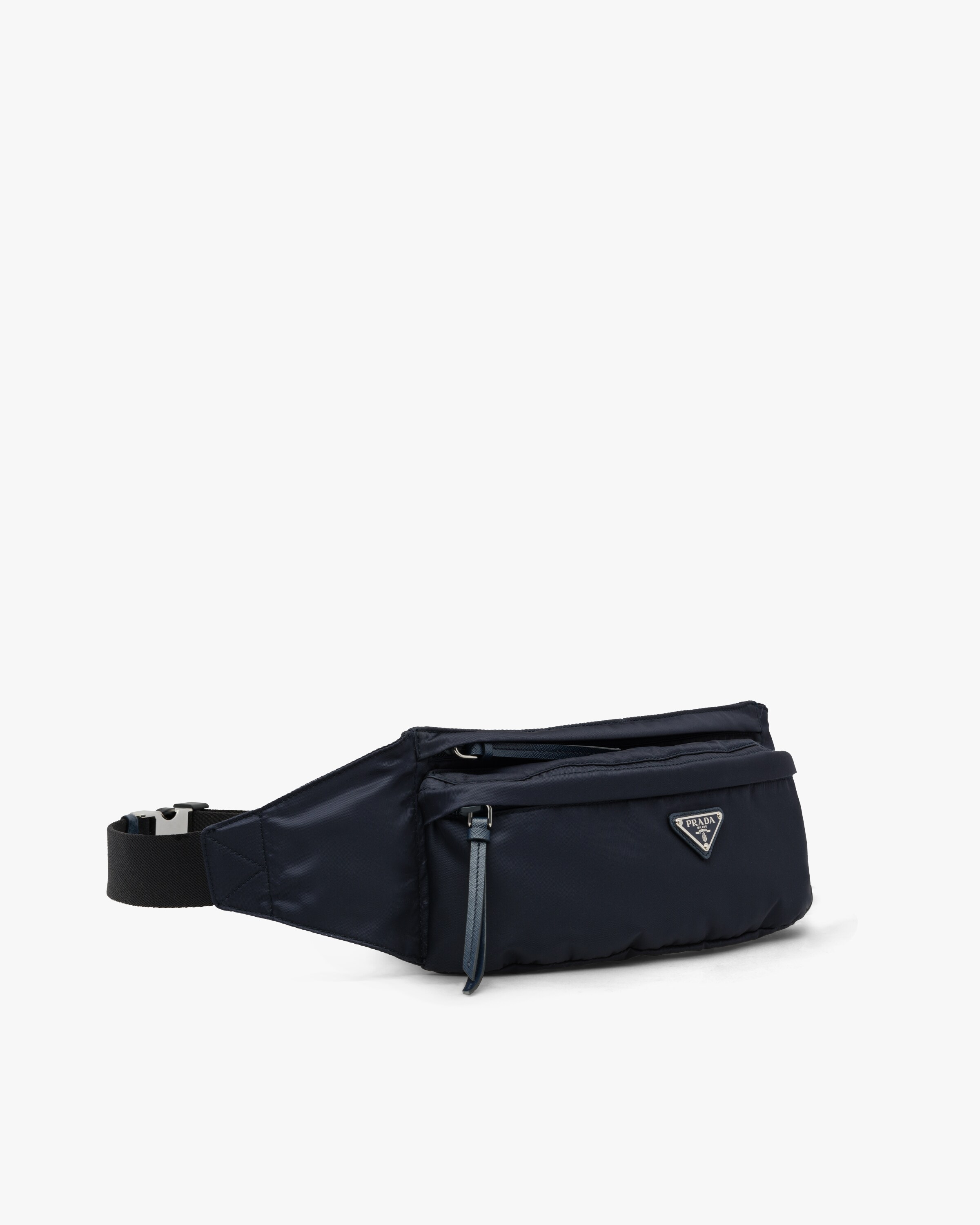 Navy Nylon Belt Bag Prada