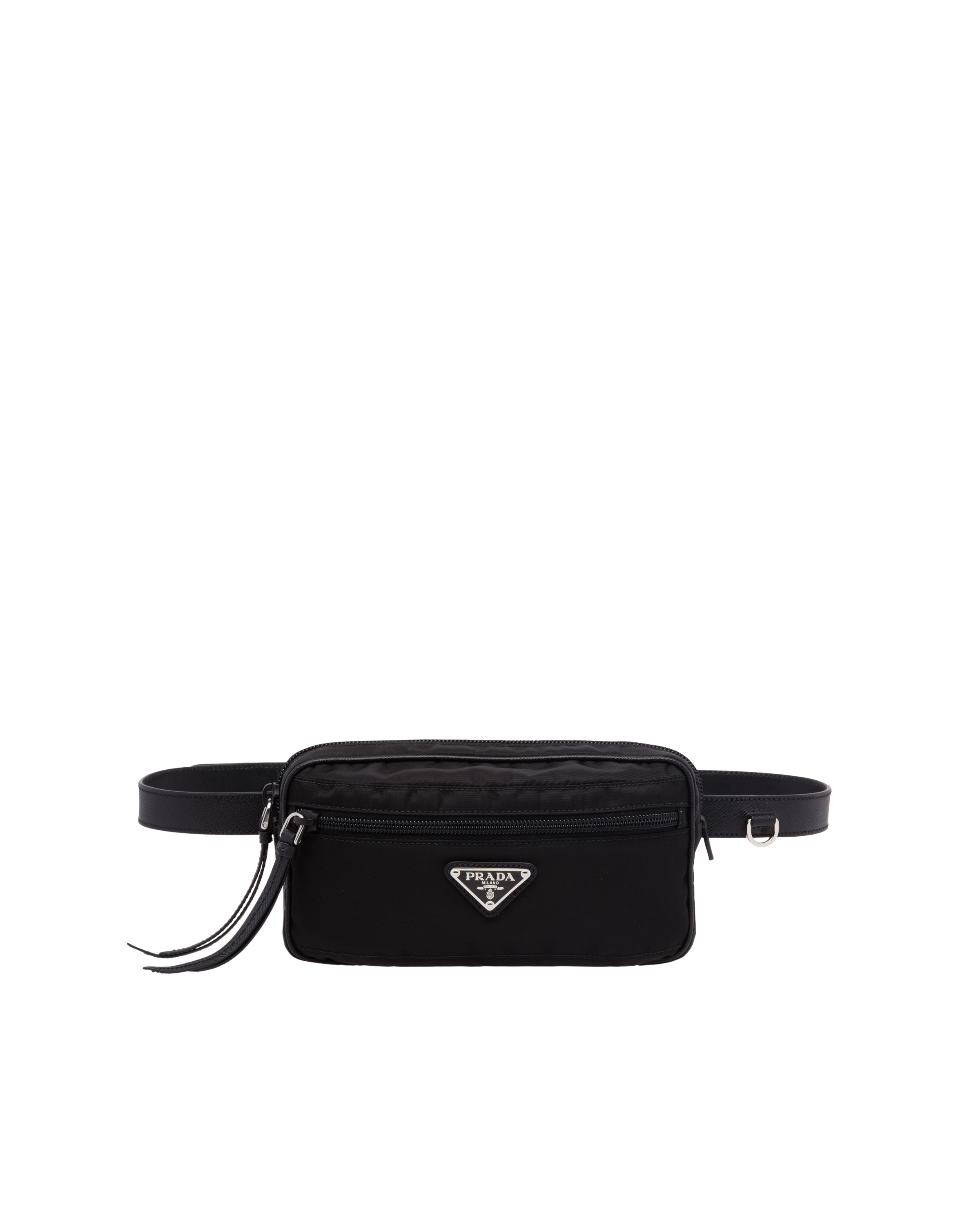 prada technical fabric belt bag