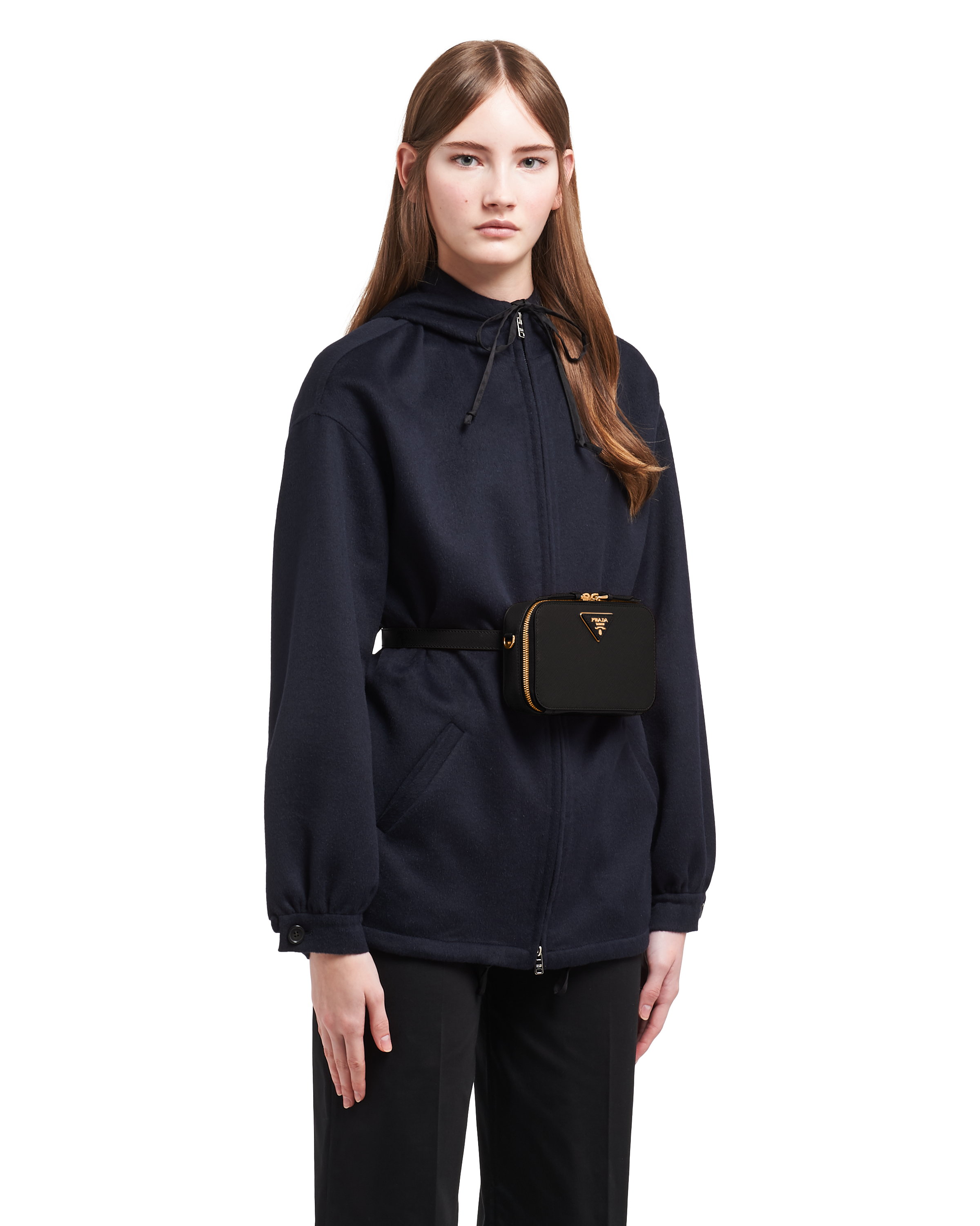 Prada odette saffiano leather belt bag shop