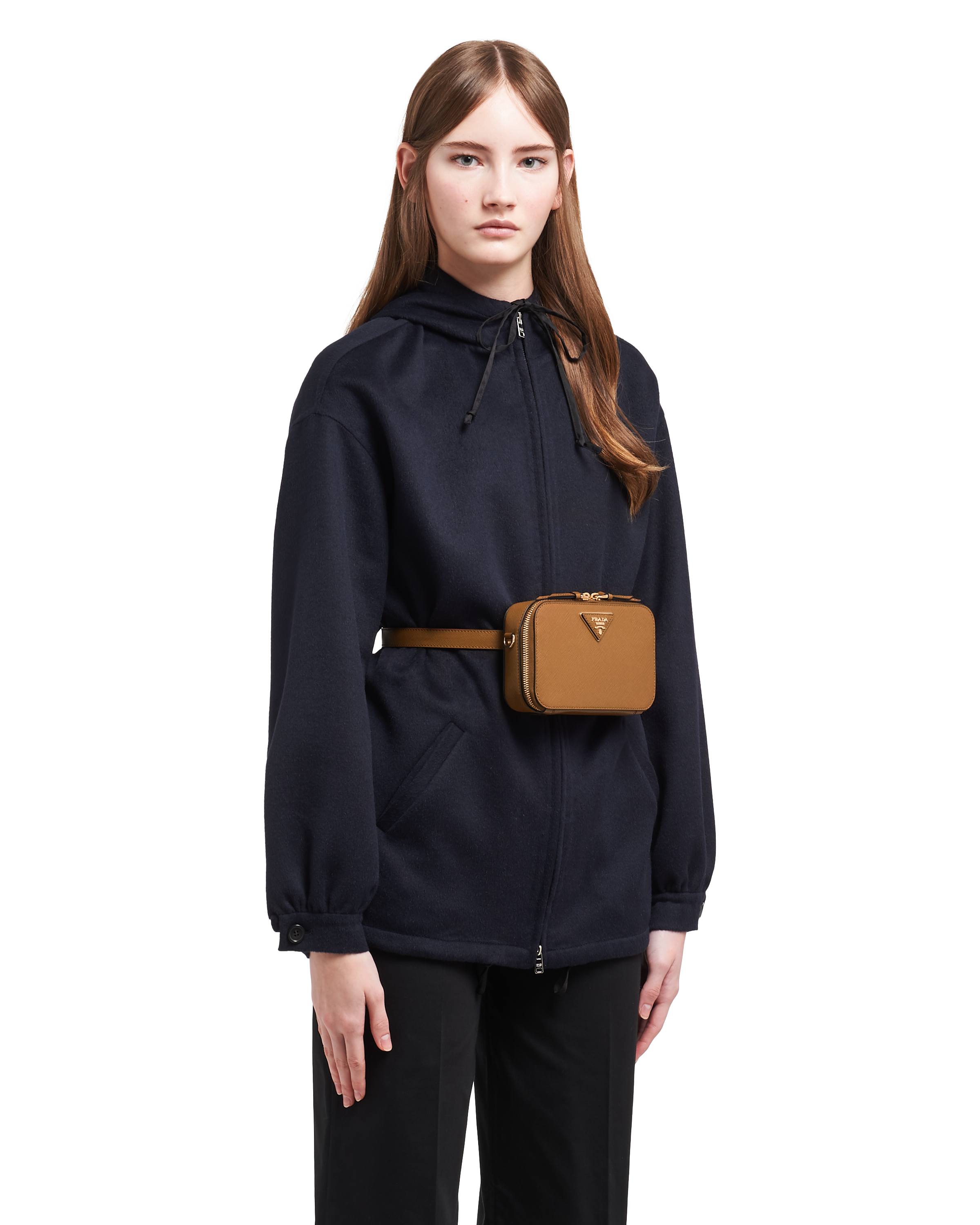 prada odette saffiano leather belt bag