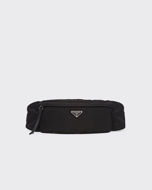 Black Nylon belt bag Prada