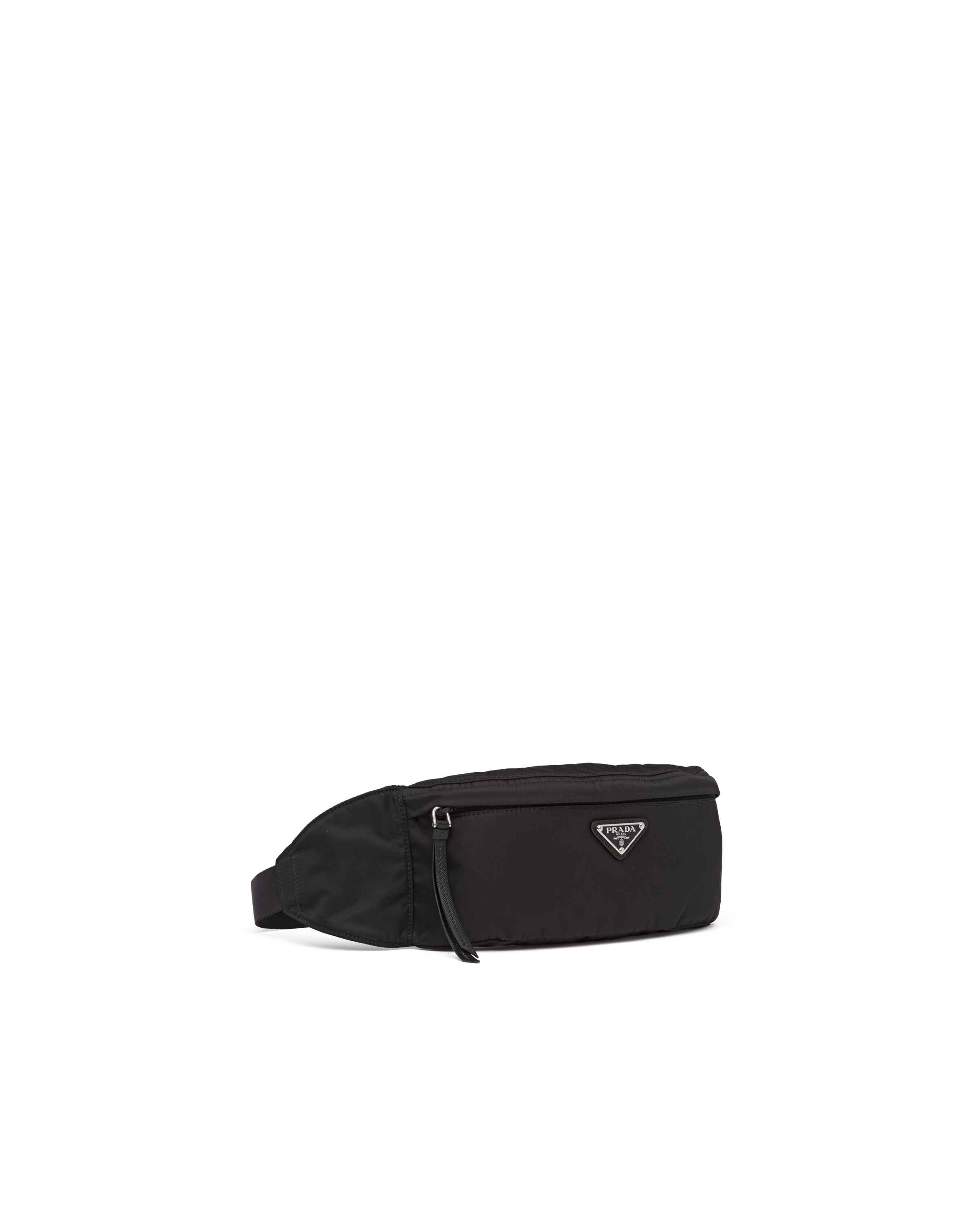 Black Re nylon Belt Bag PRADA