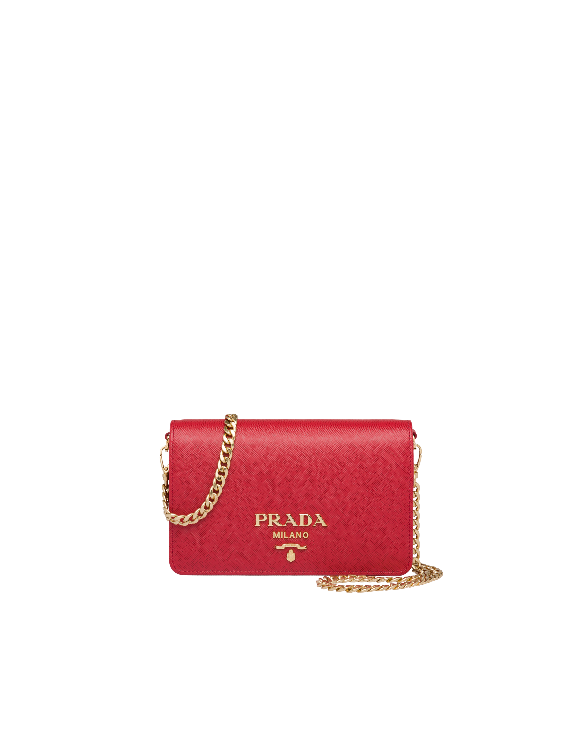 prada saffiano leather mini shoulder bag