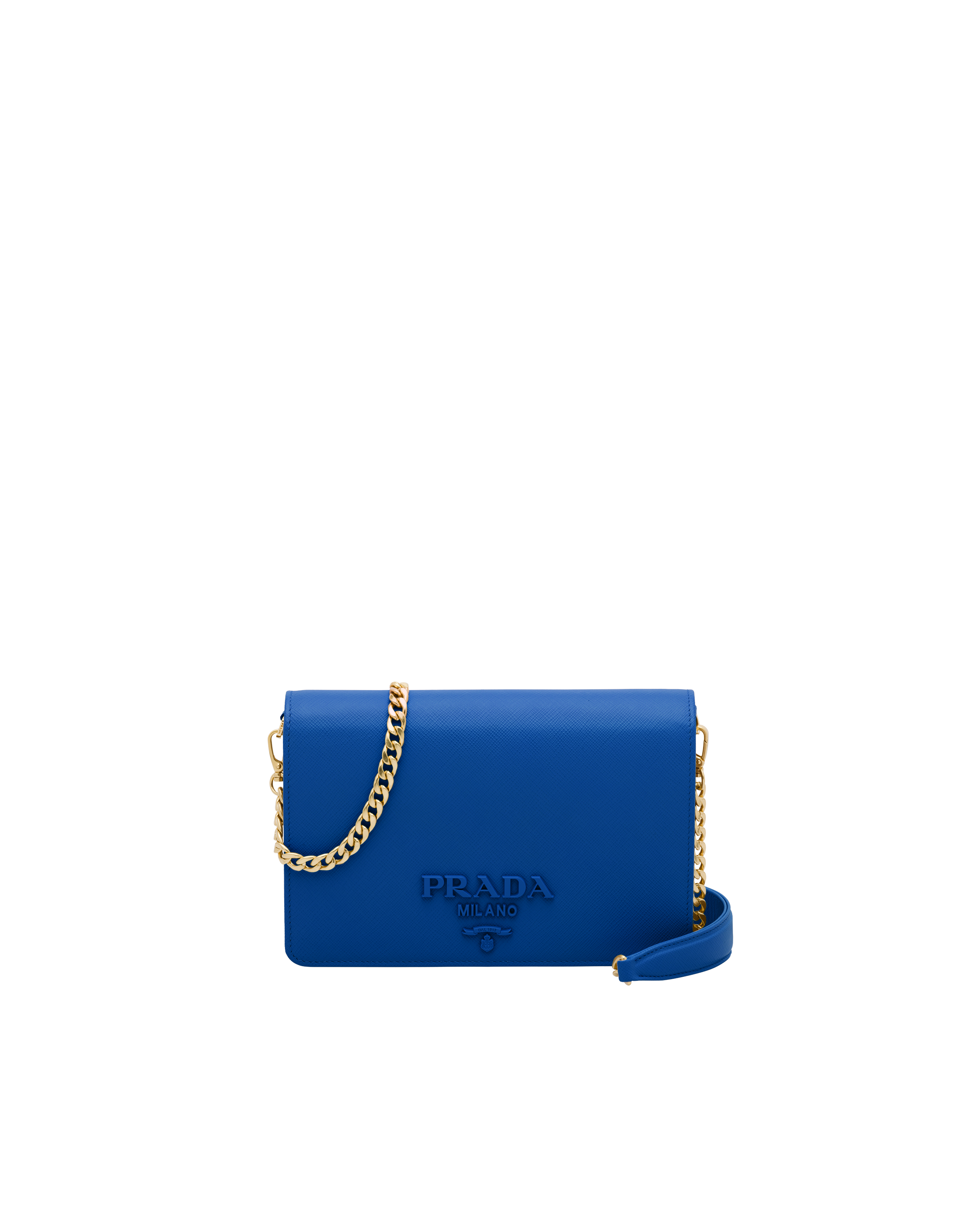 Prada royal store blue bag