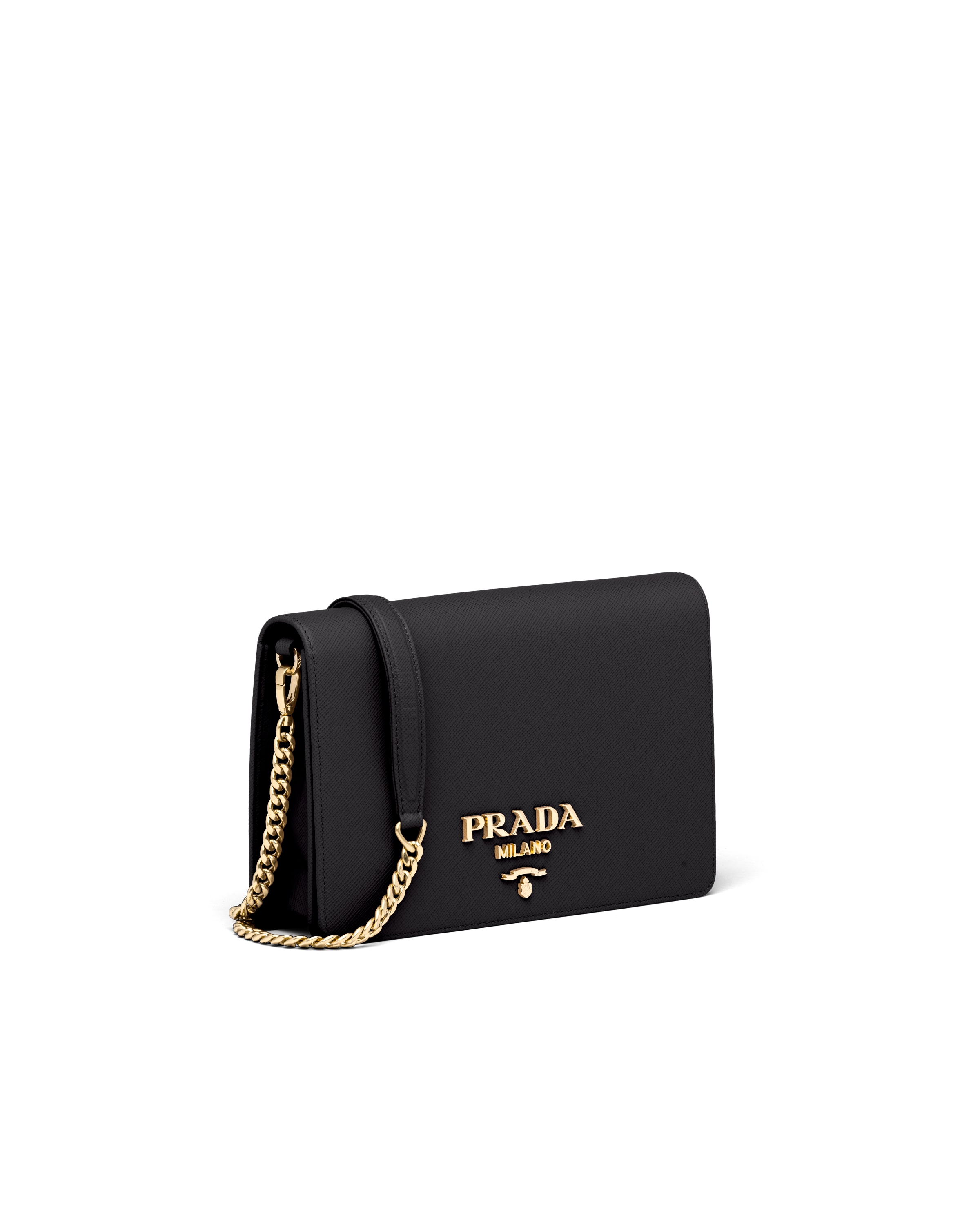 prada saffiano mini bag white