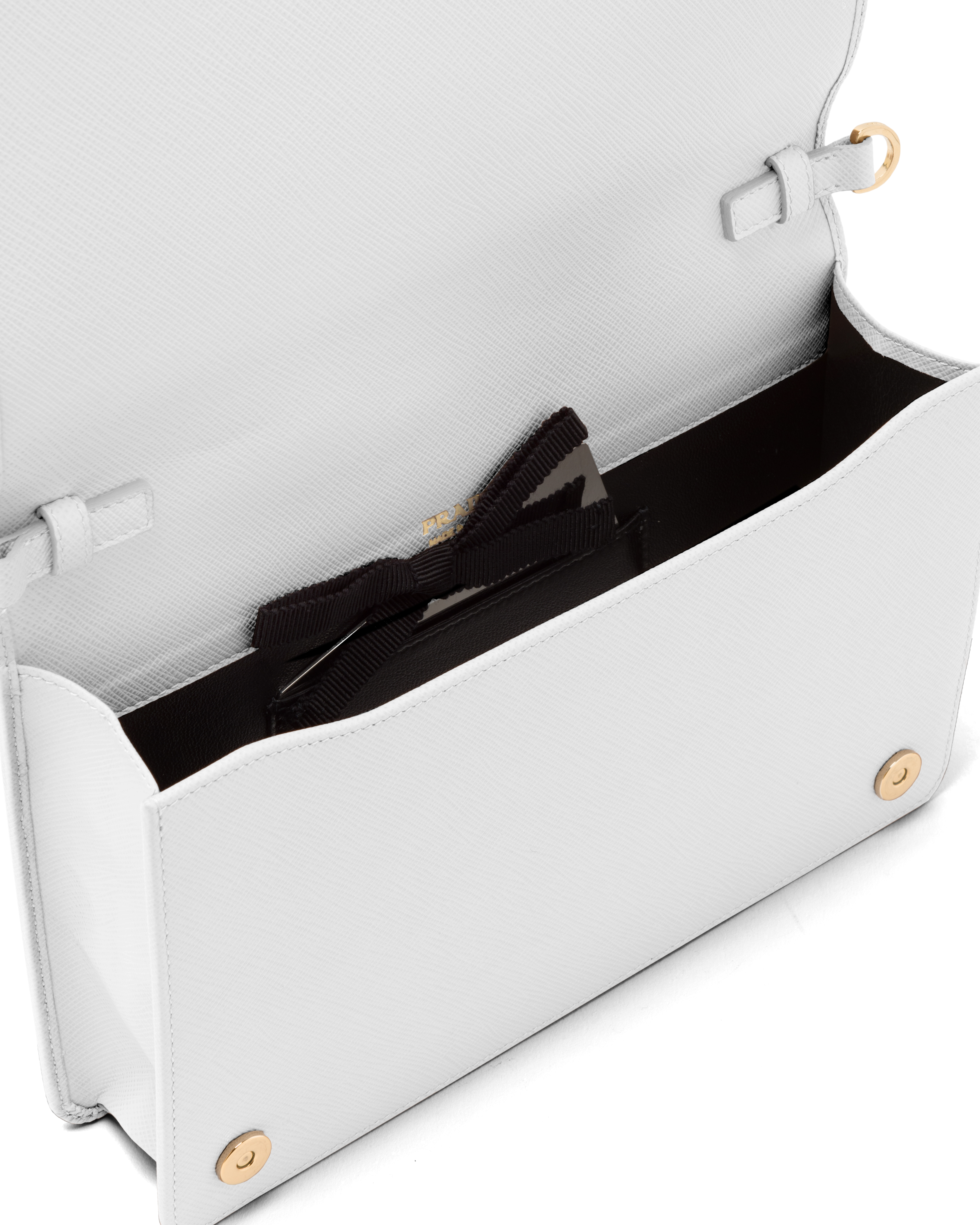 Minitasche aus Saffiano-Leder