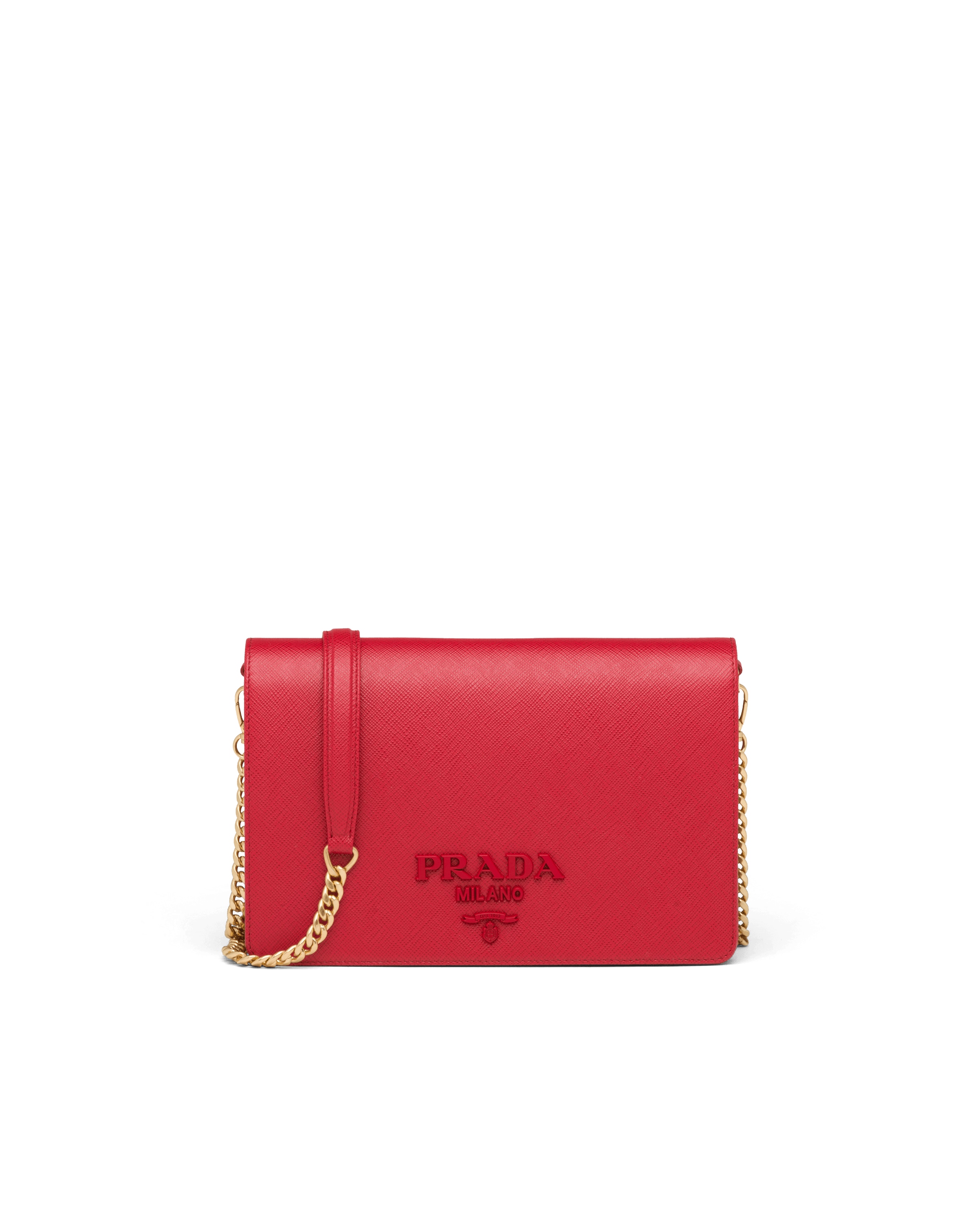 prada saffiano mini bag white