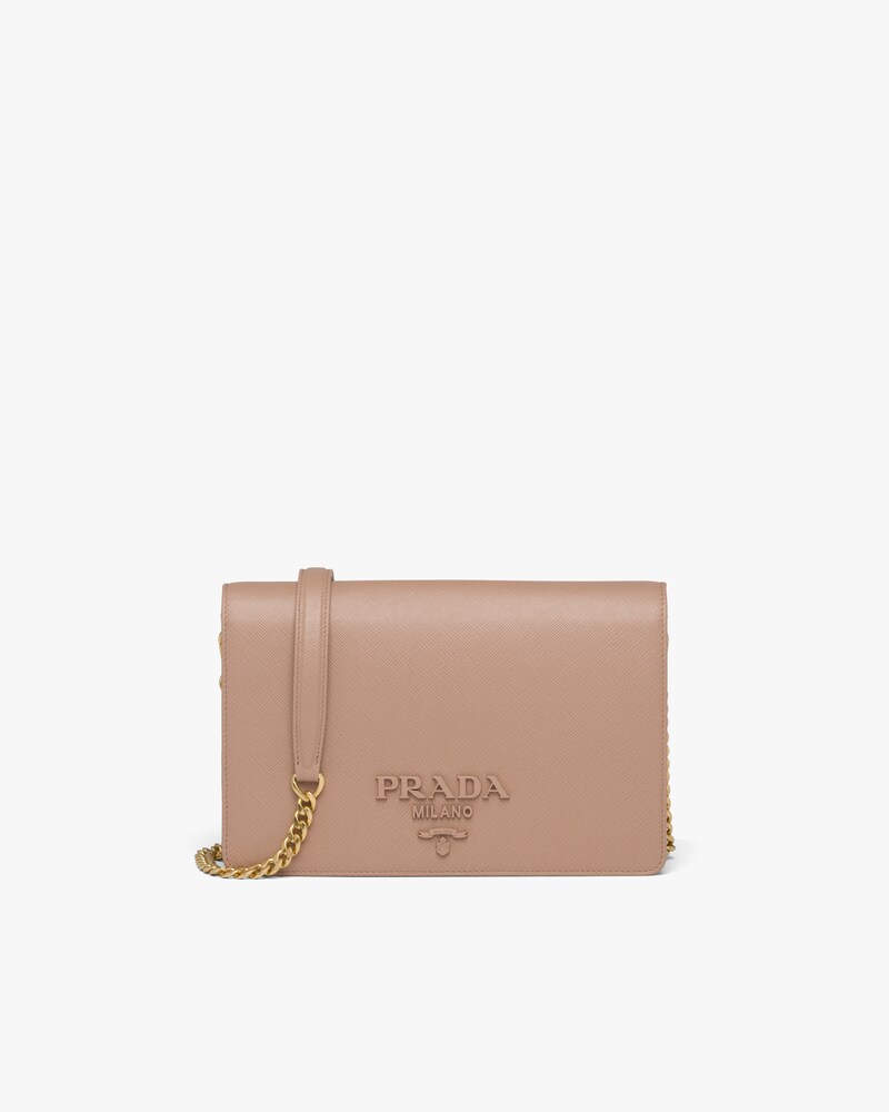 prada saffiano pochette