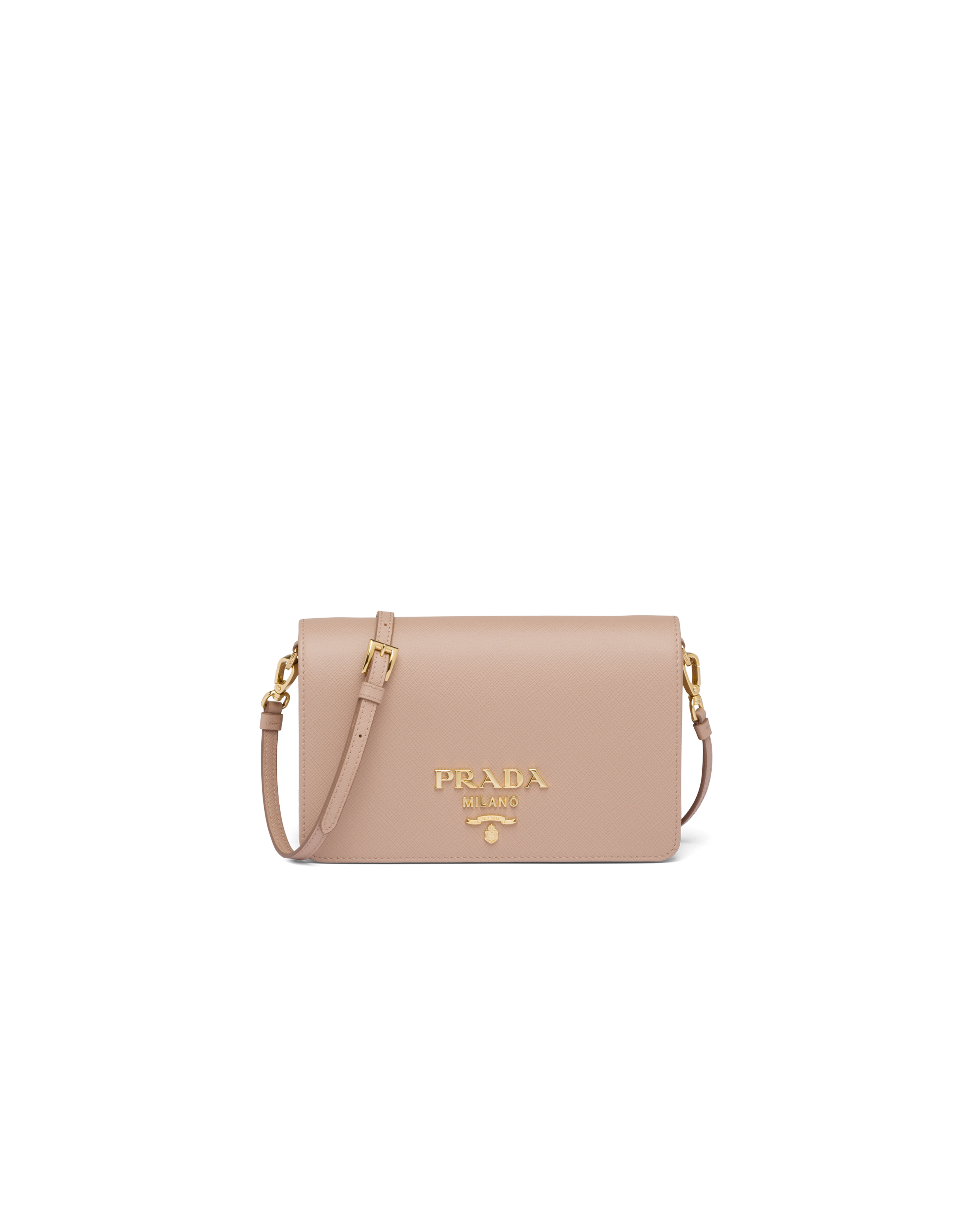 prada saffiano leather mini shoulder bag