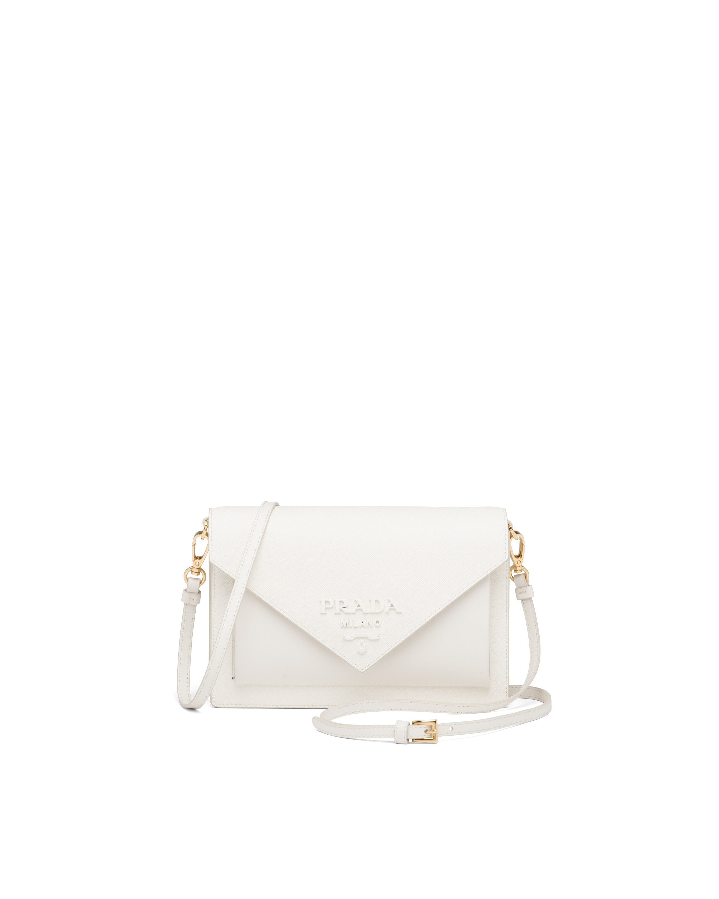 Prada white saffiano best sale bag