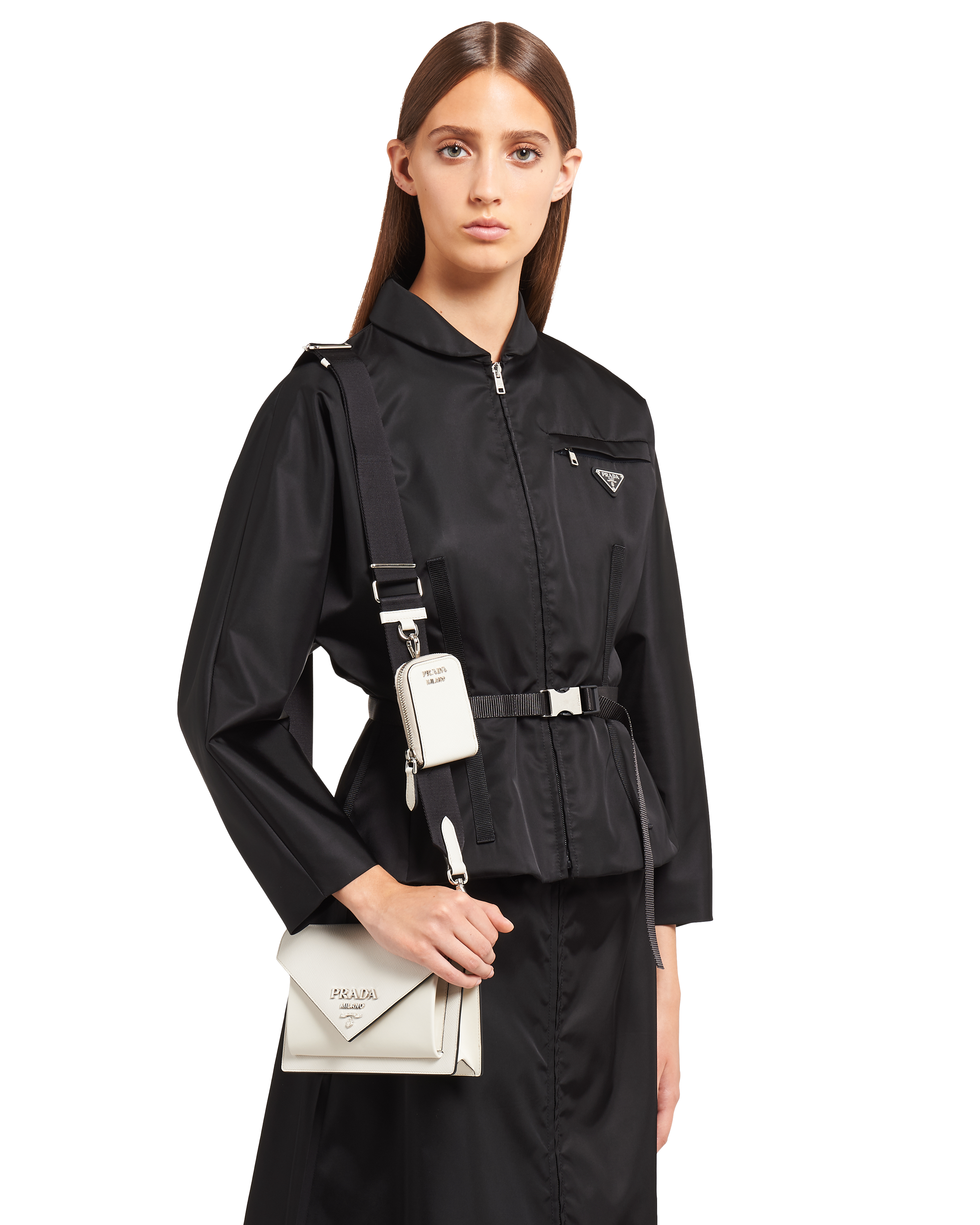 Prada saffiano envelope shop mini bag