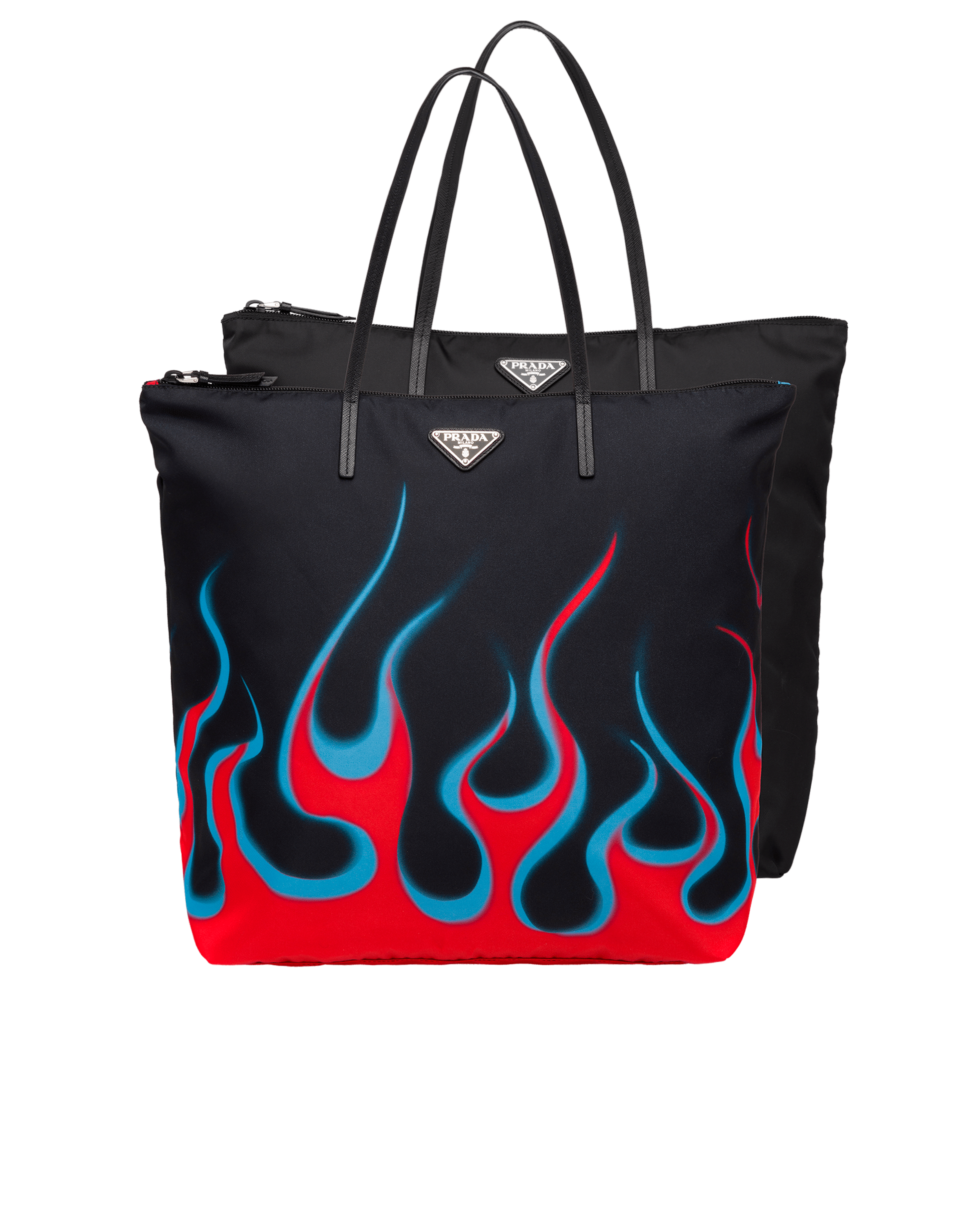 prada flame bag