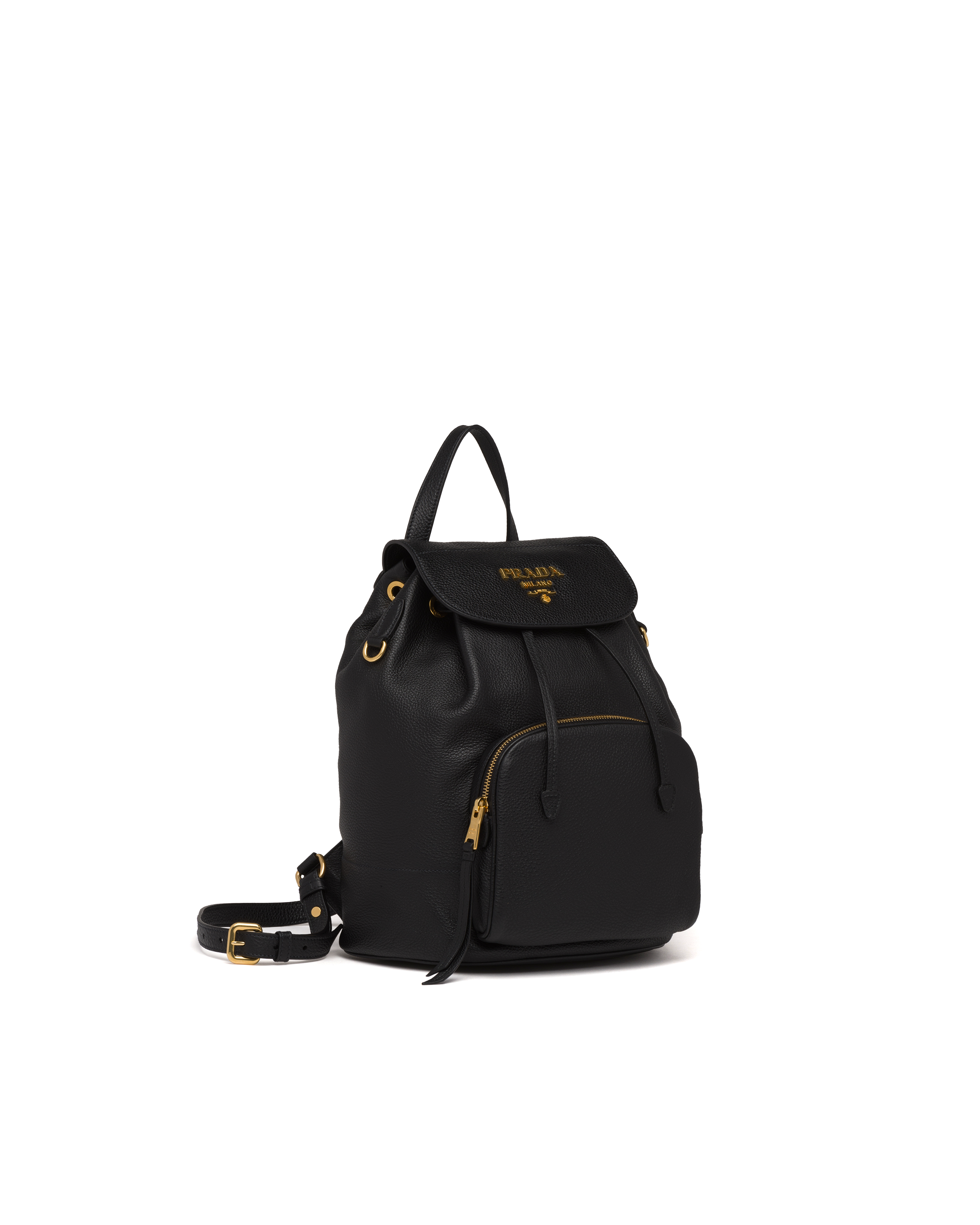 prada backpack leather