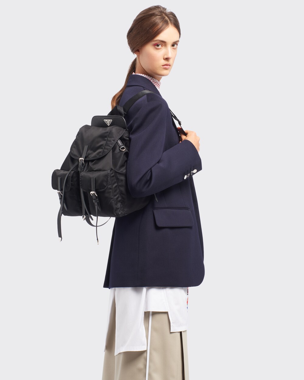 prada nylon back pack