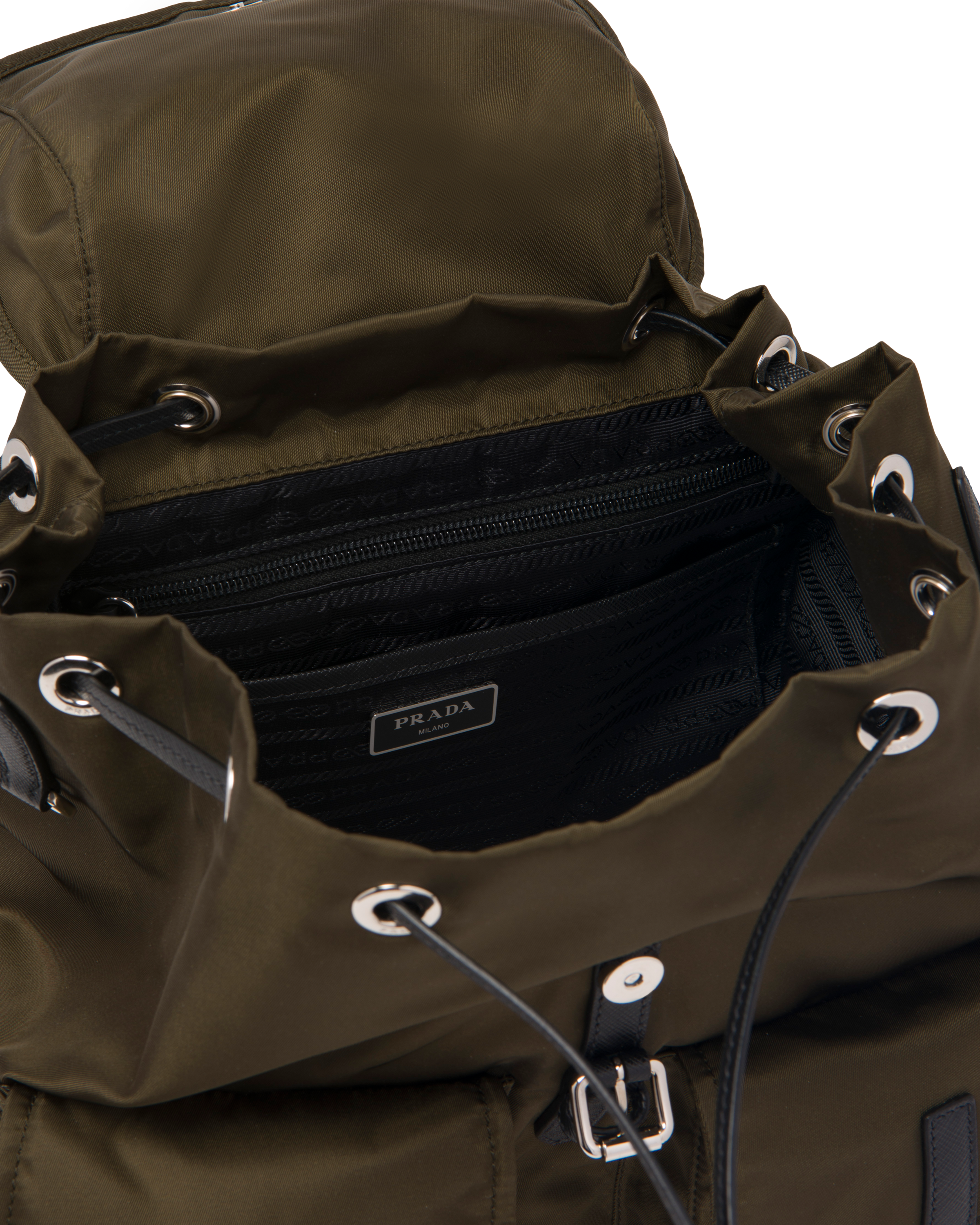 prada camouflage backpack