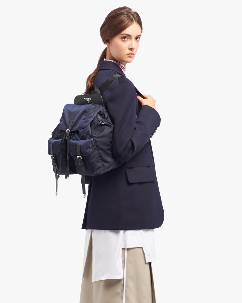 prada large nylon backpack