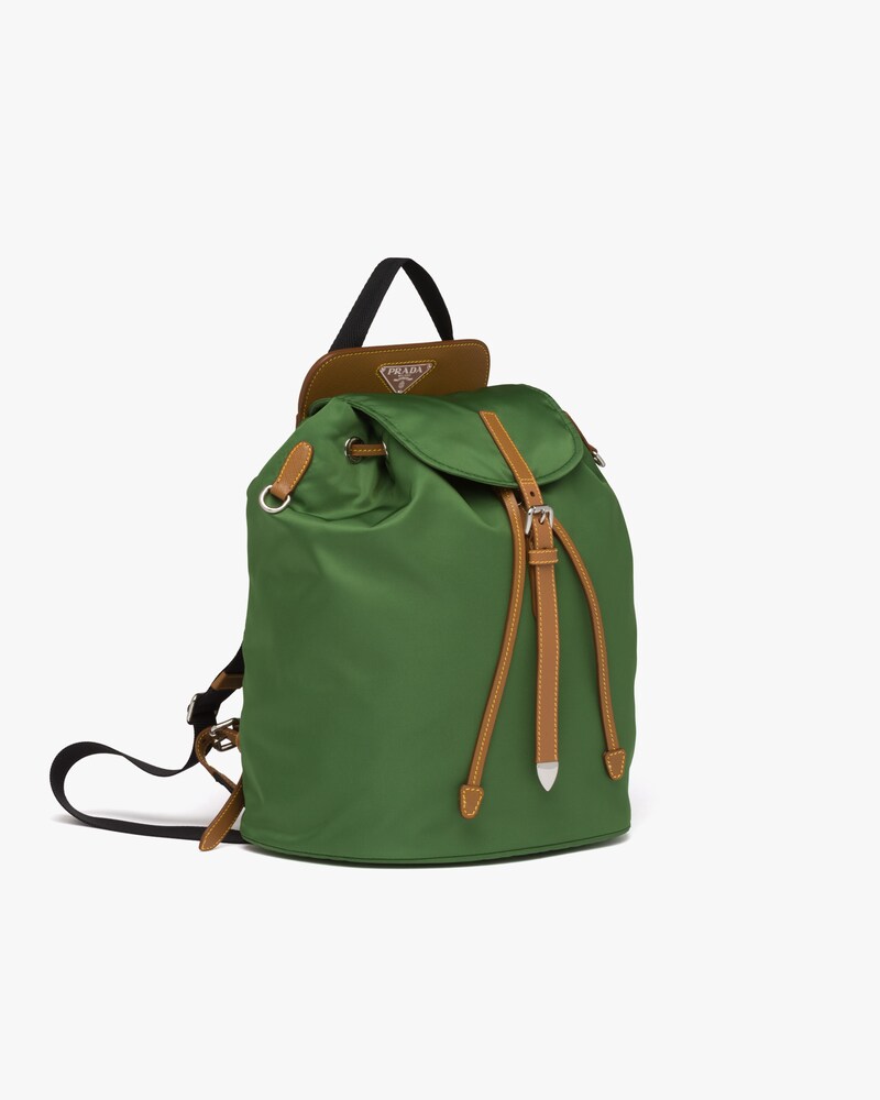 prada backpack green