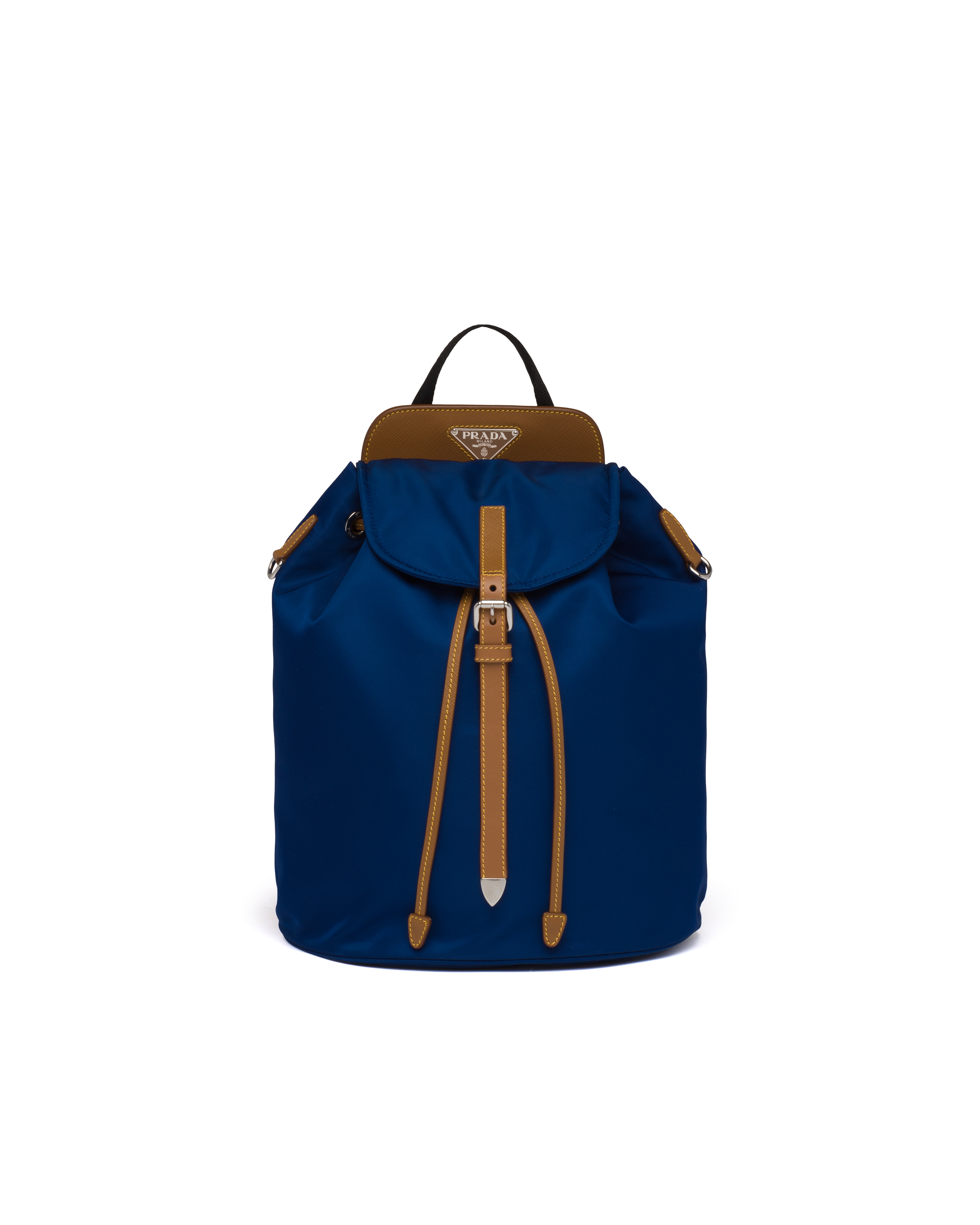 prada backpack blue