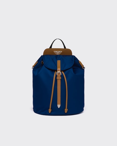 prada backpack blue