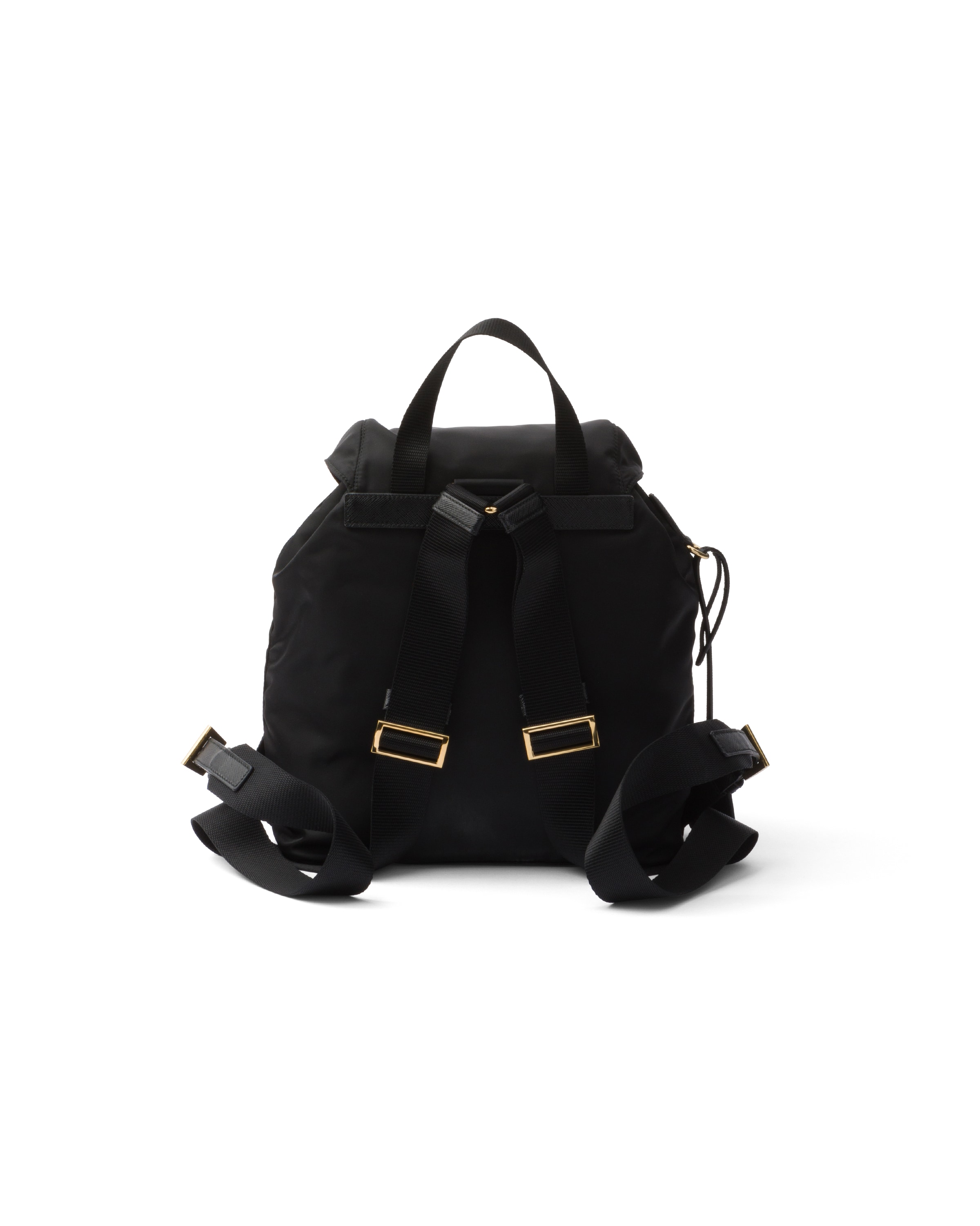Prada Small Backpack With Adjustable Shoulder Straps In Black