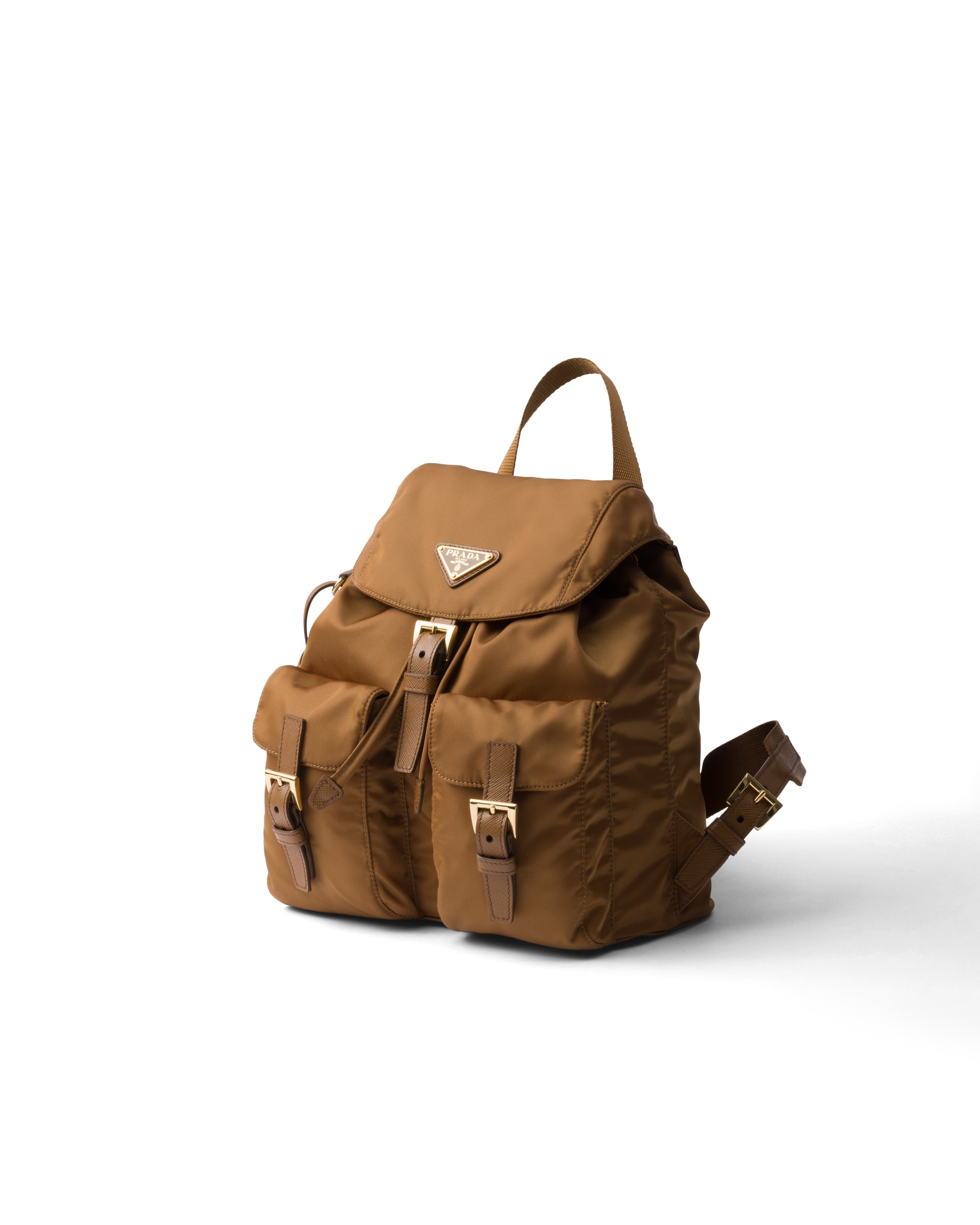 Prada Re-edition 1978 Small Re-nylon Backpack In Brandy