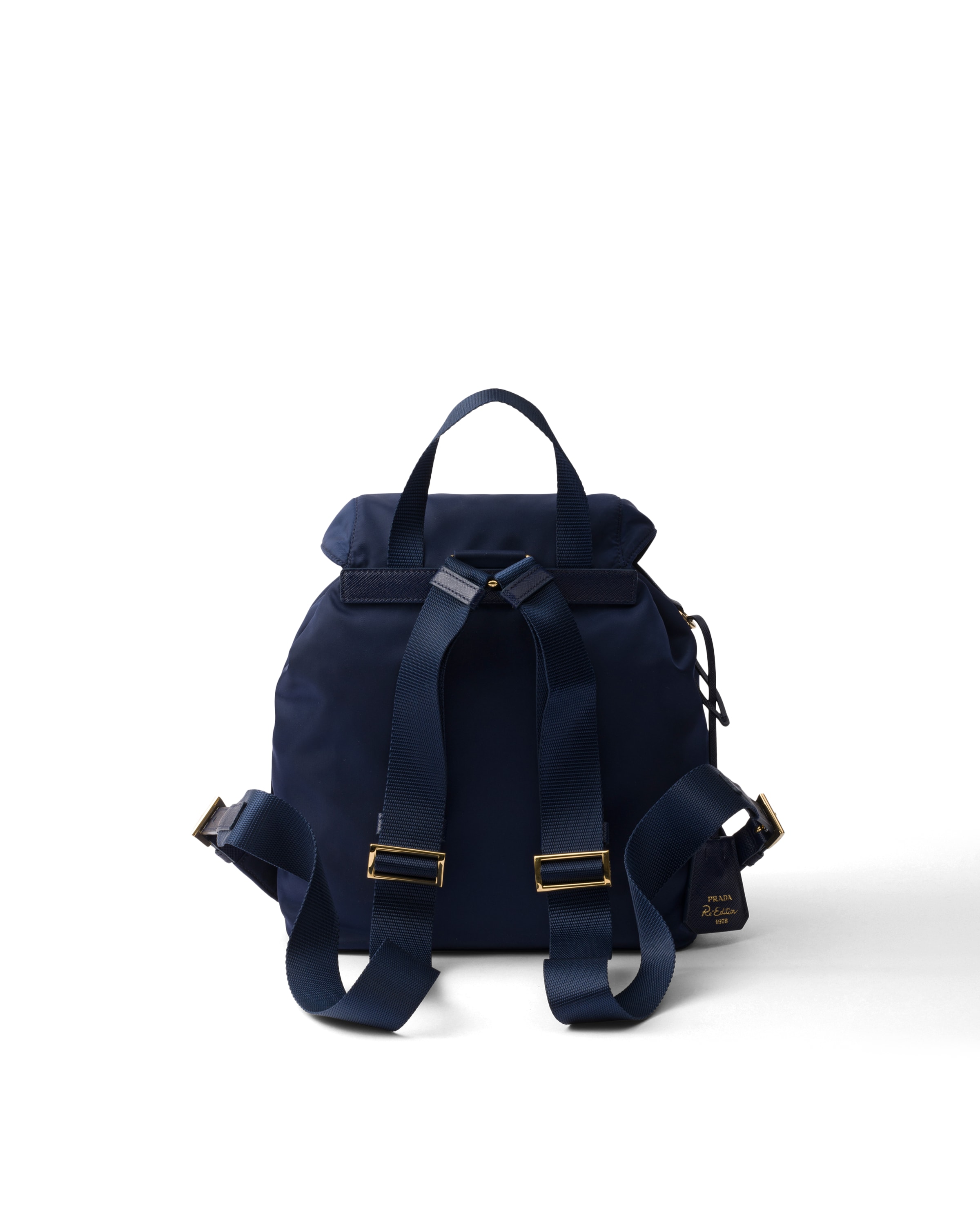 Prada Re-edition 1978 Small Re-nylon Backpack In Balticlue