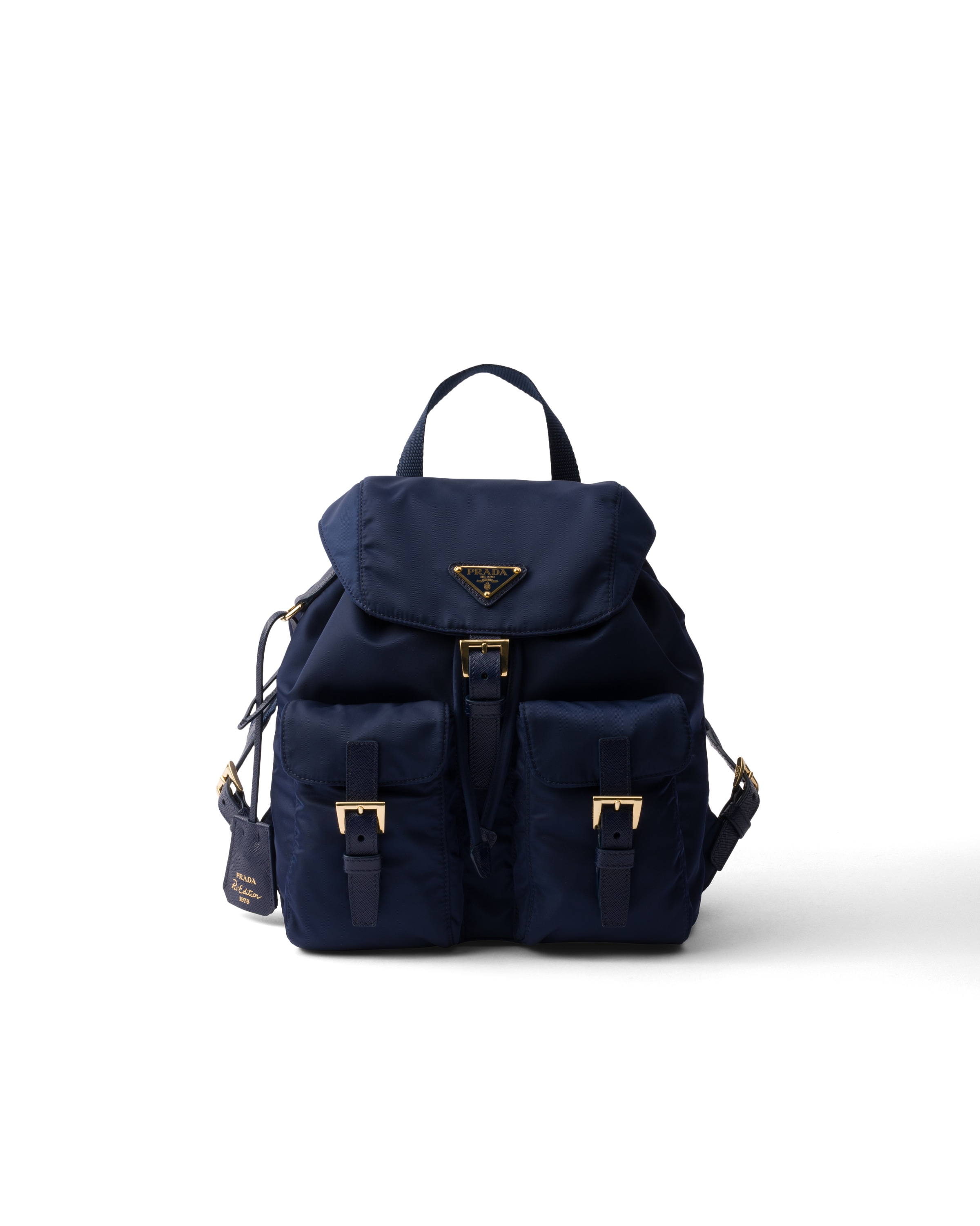 Prada Re-edition 1978 Small Re-nylon Backpack, Woman, Balticlue