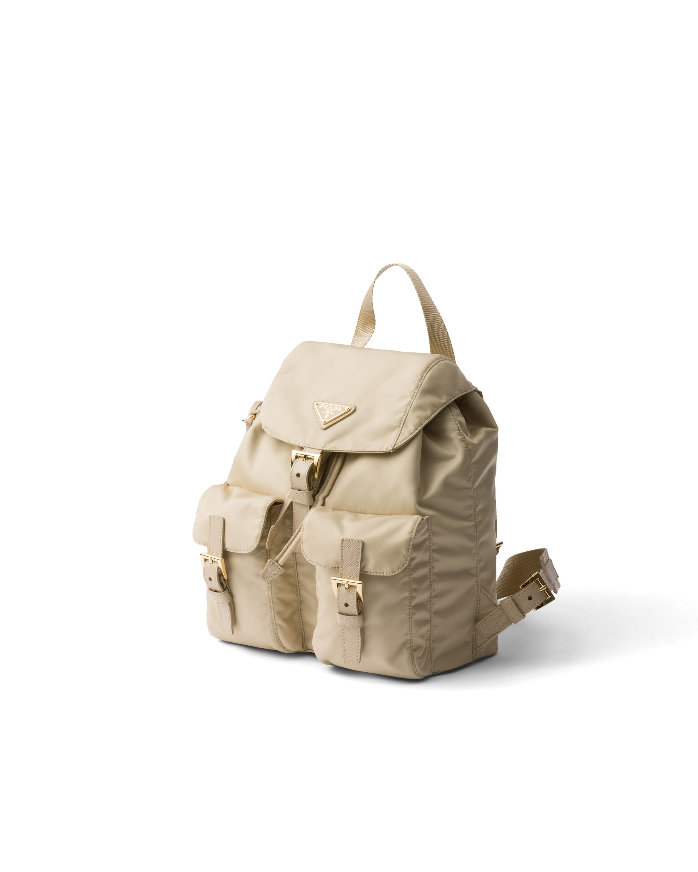 Prada Re-edition 1978 Small Re-nylon Backpack In Desert